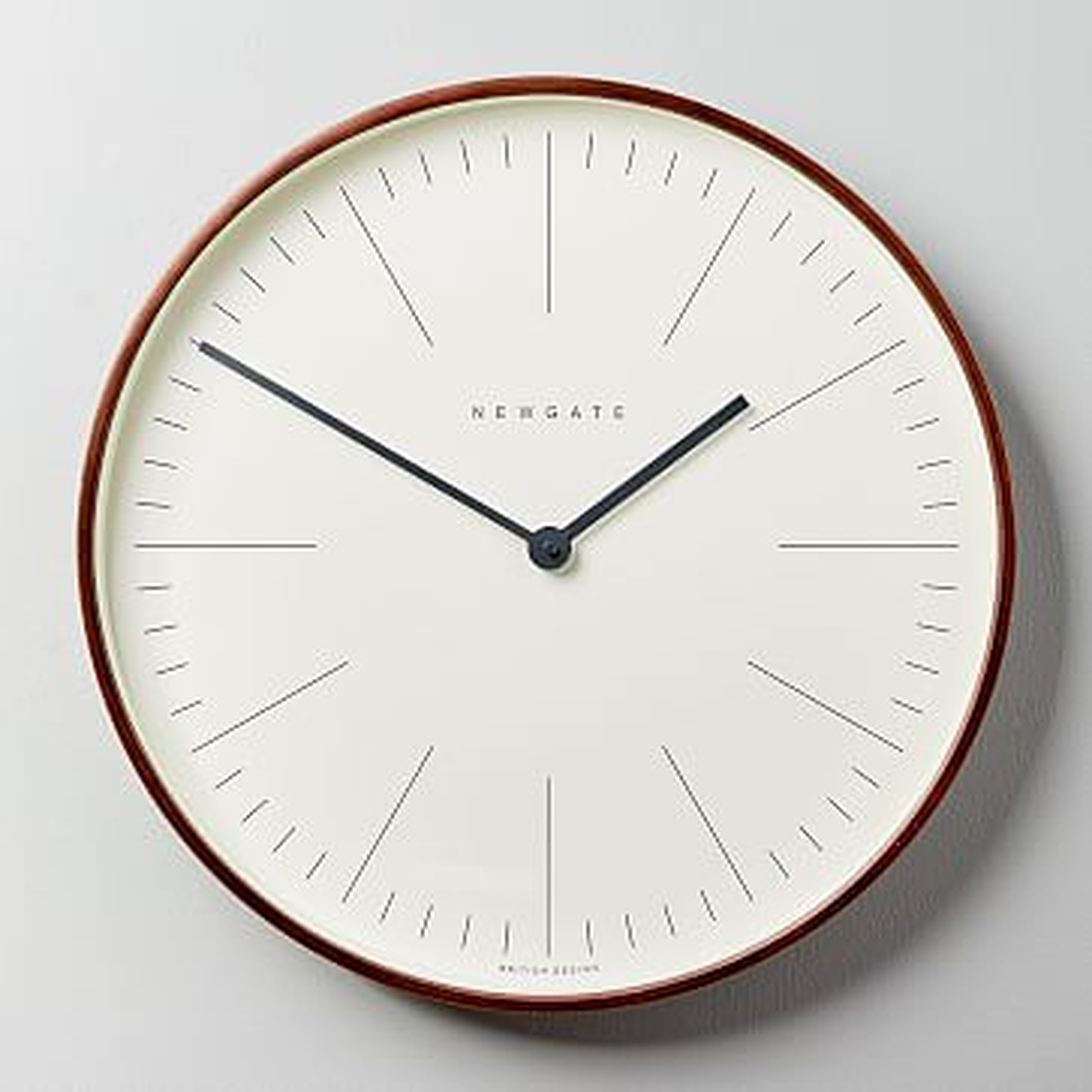 Newgate Mr. Clarke Clock, Large, Wood - West Elm