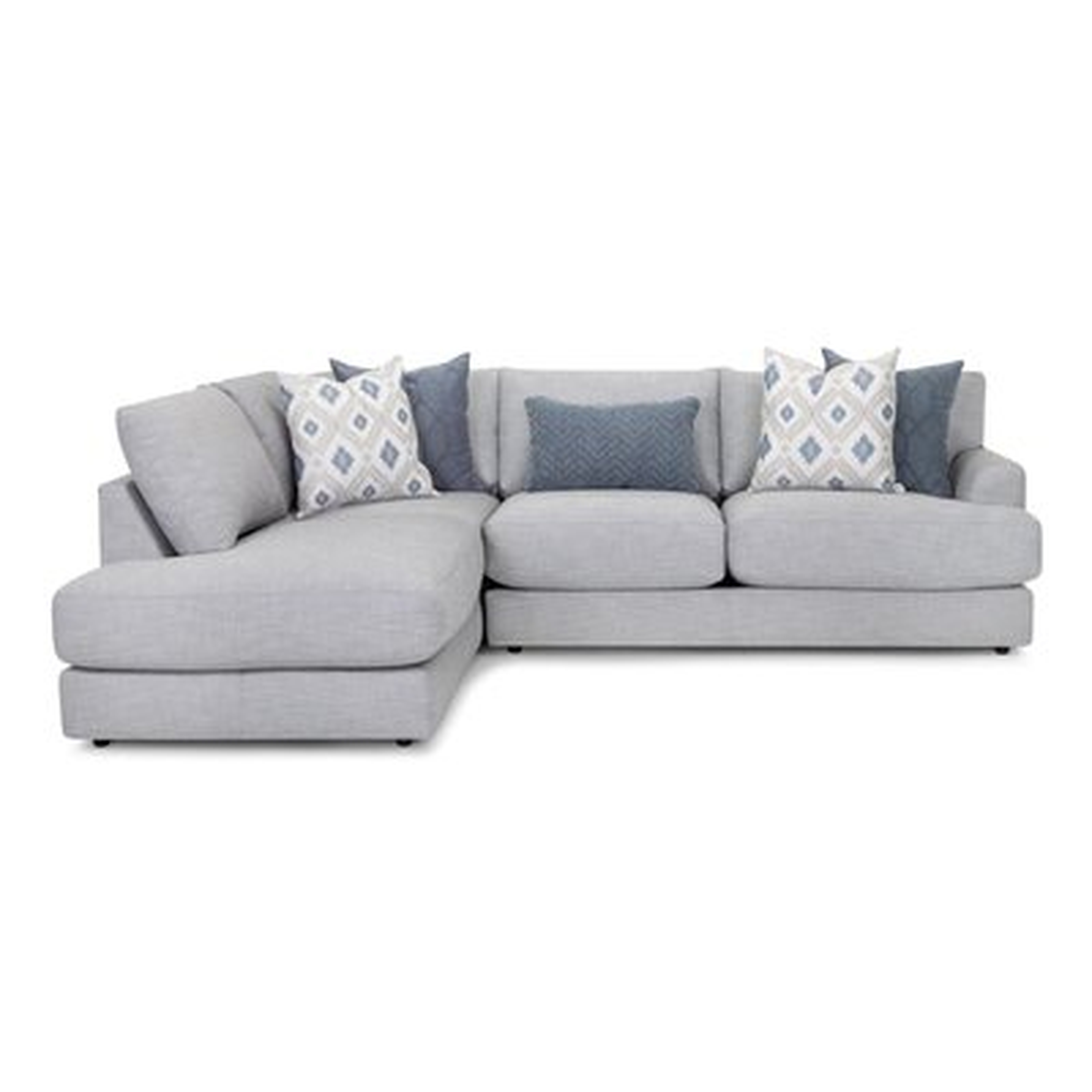 Indy 110" Wide Left Hand Facing Sofa & Chaise - Wayfair