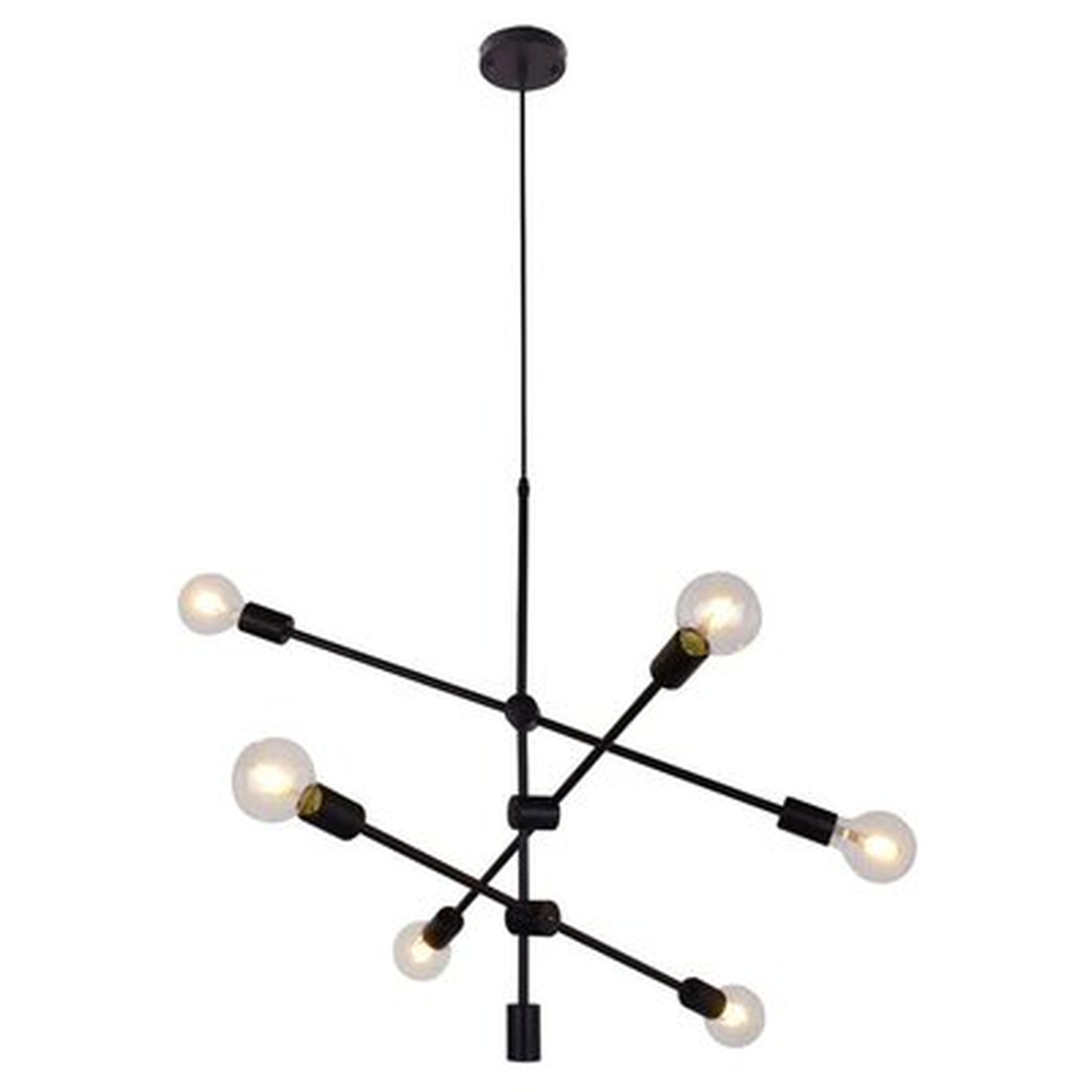 6 - Light Sputnik Sphere Chandelier - Wayfair
