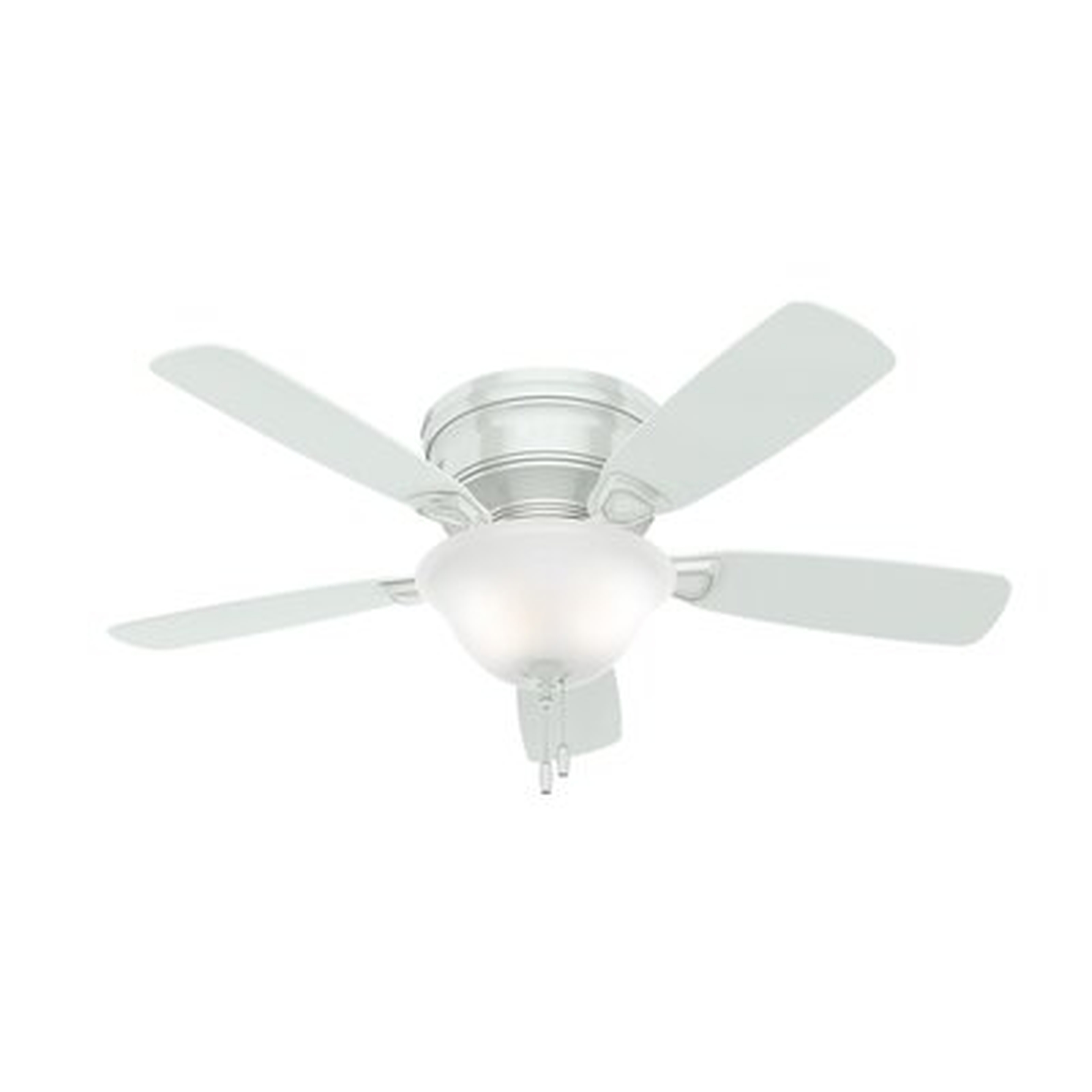 48" Gerda 5 Blade Ceiling Fan, Light Kit Included - Birch Lane