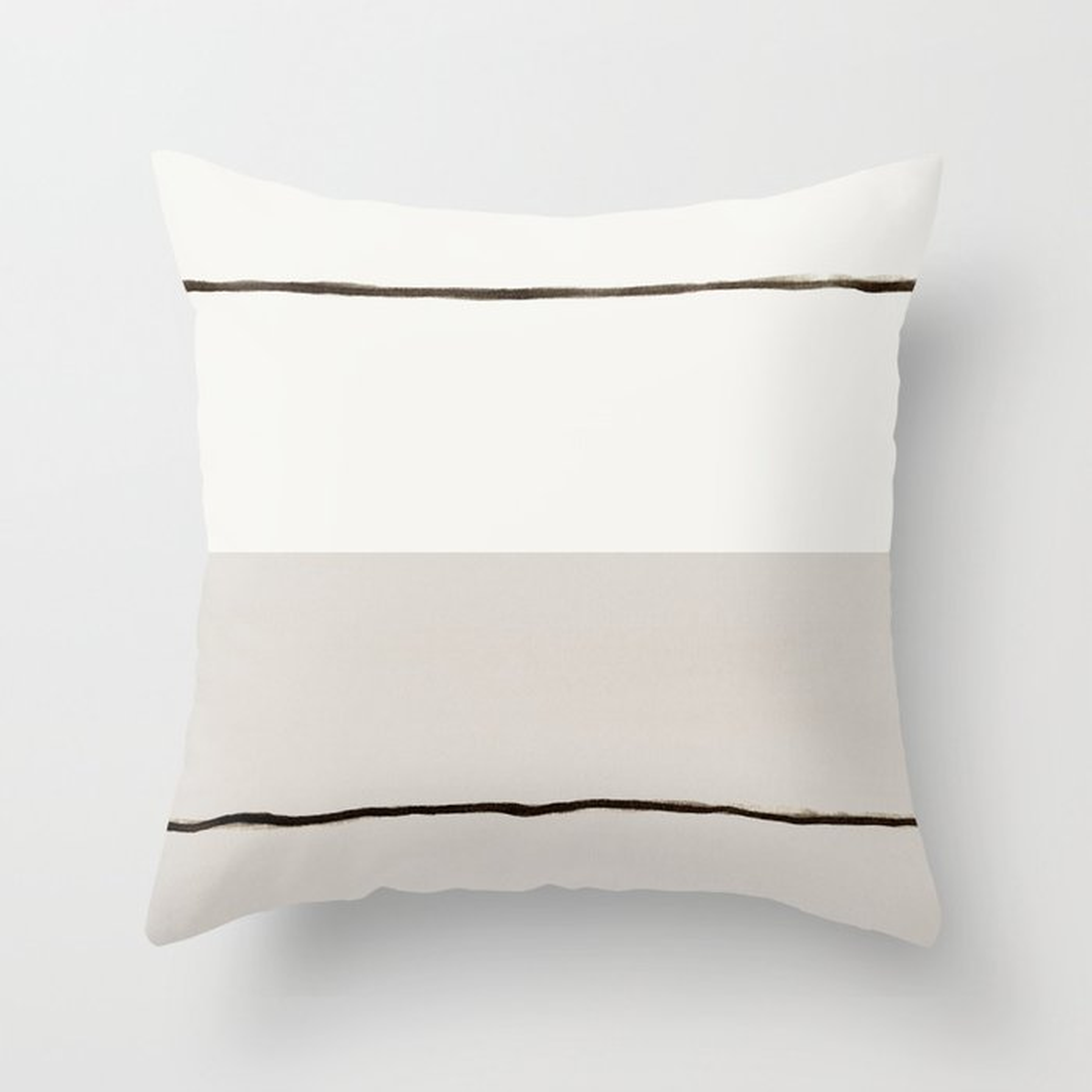 Minimal Space 03 Throw Pillow by Georgiana Paraschiv - Cover (20" x 20") With Pillow Insert - Outdoor Pillow - Society6