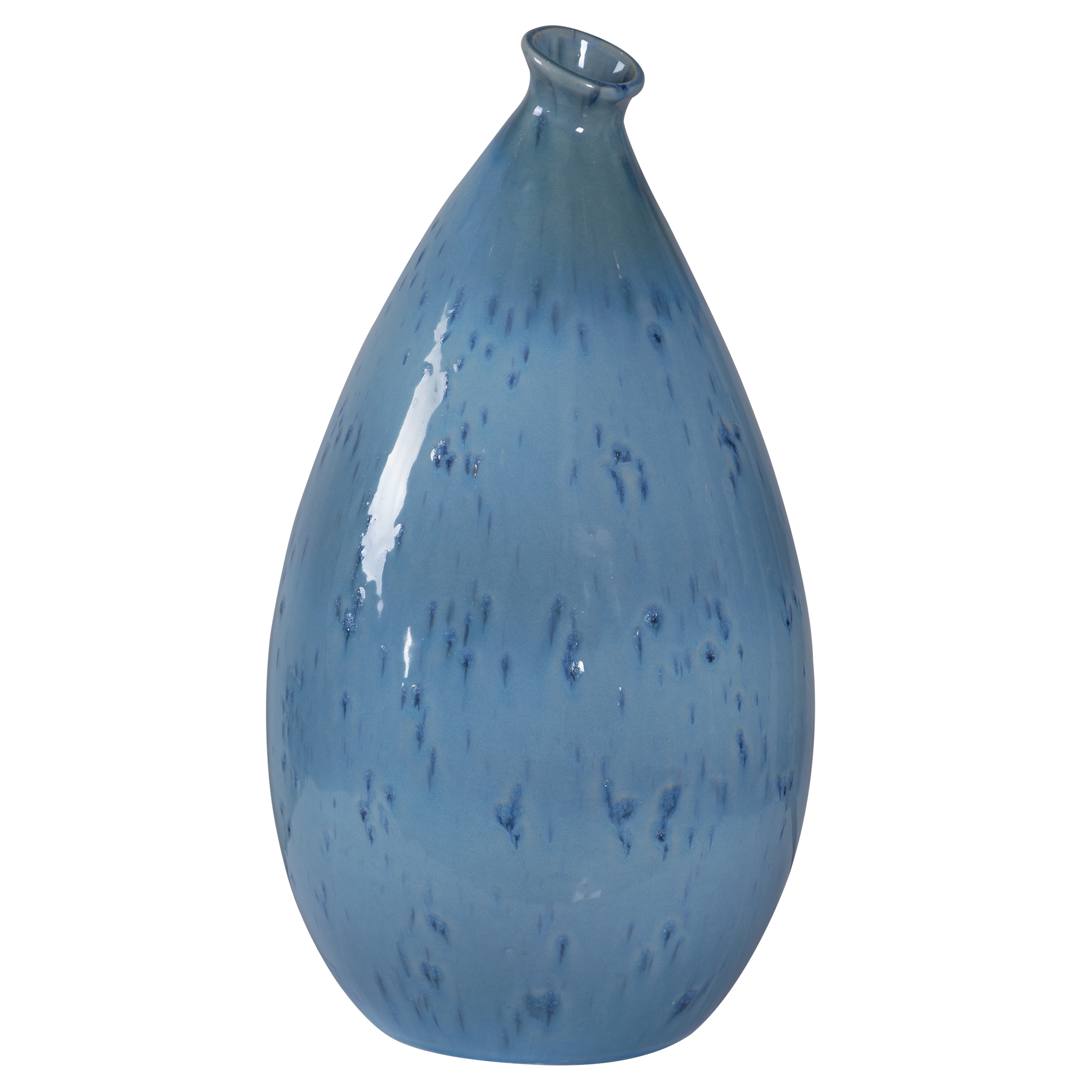 Clear Sky Blue Vase - Hudsonhill Foundry