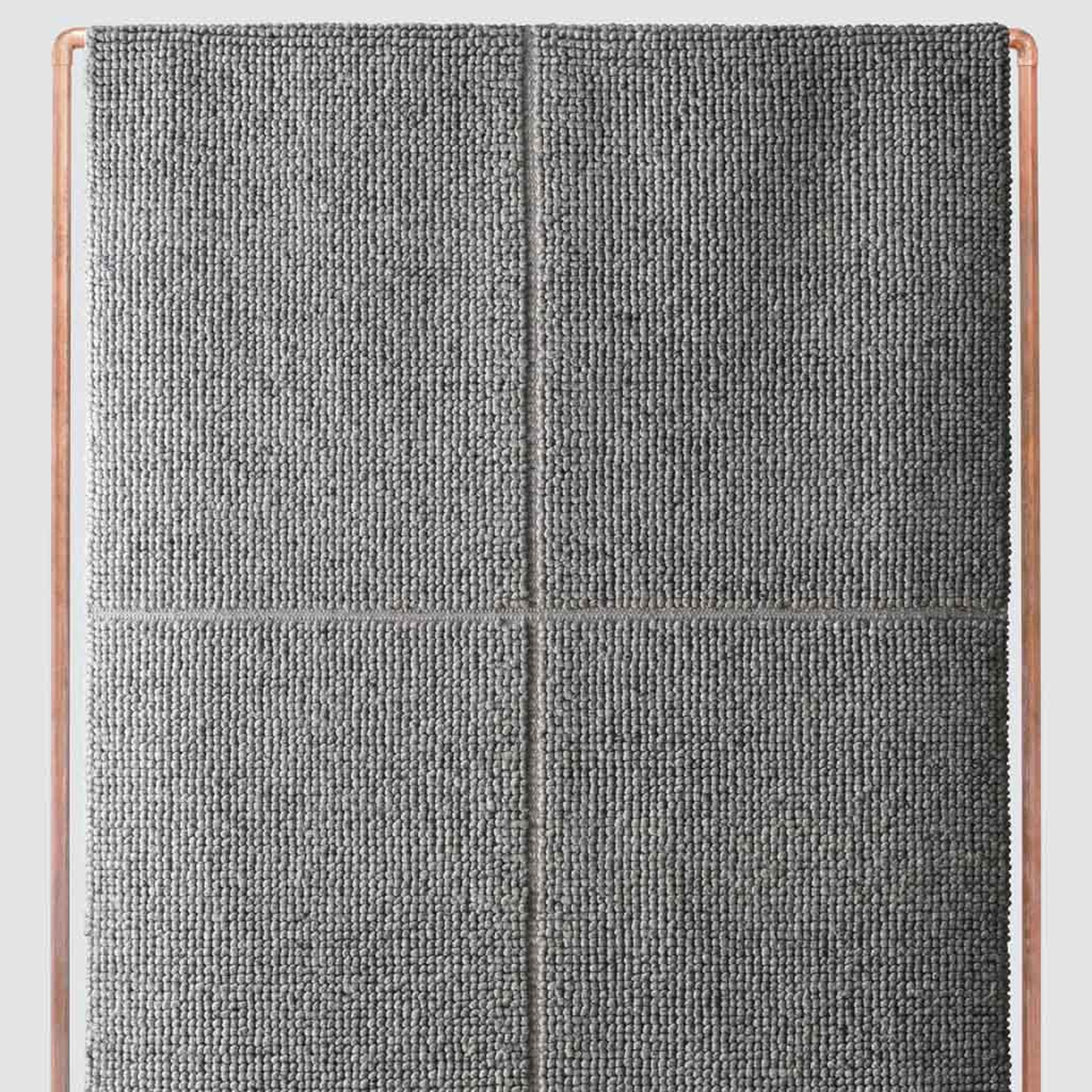 The Citizenry Samir Handwoven Area Rug | 8' x 10' | Light Grey - The Citizenry
