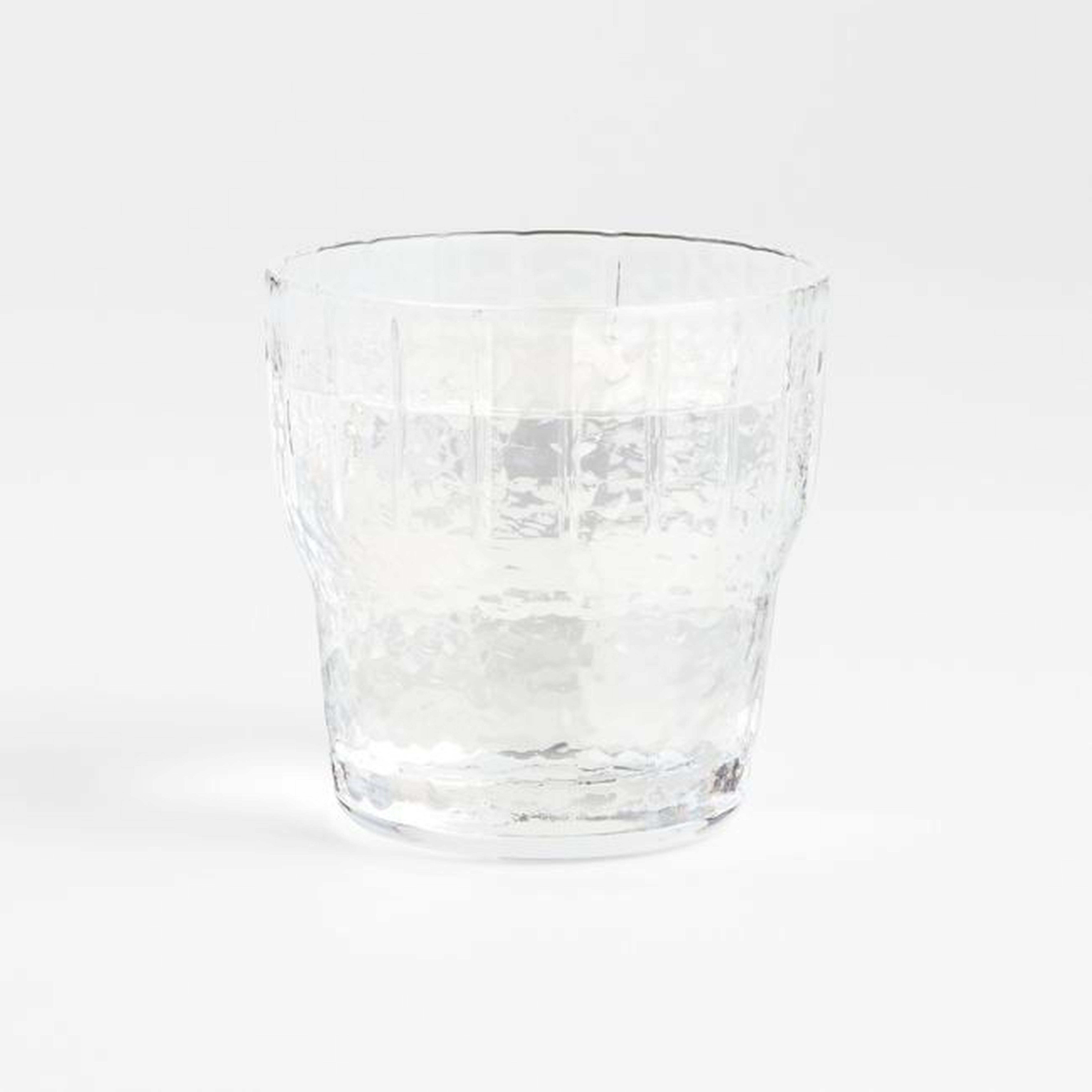 Riley Double Old-Fashioned Glass - Crate and Barrel
