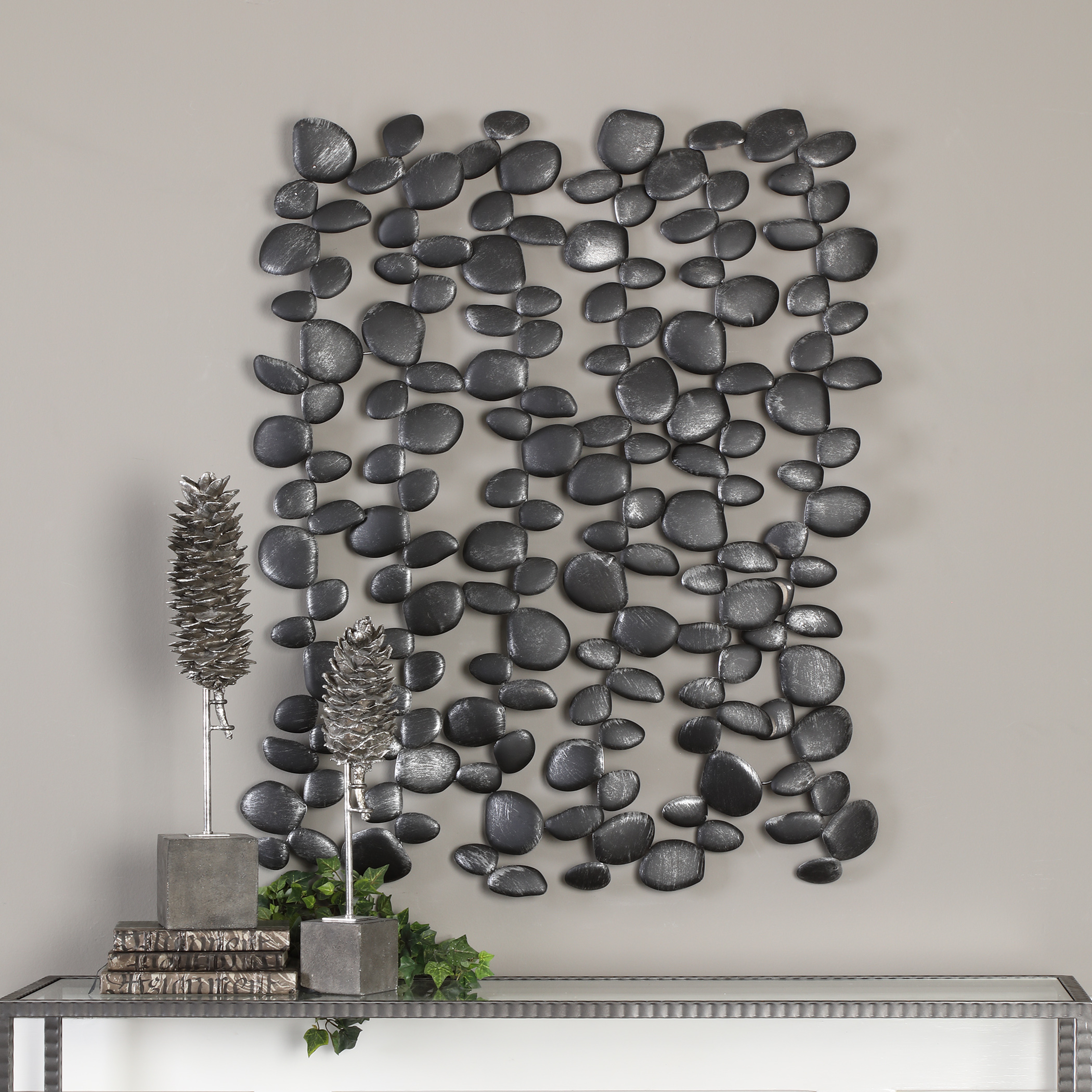 Skipping Stones Forged Iron Wall Art - Hudsonhill Foundry