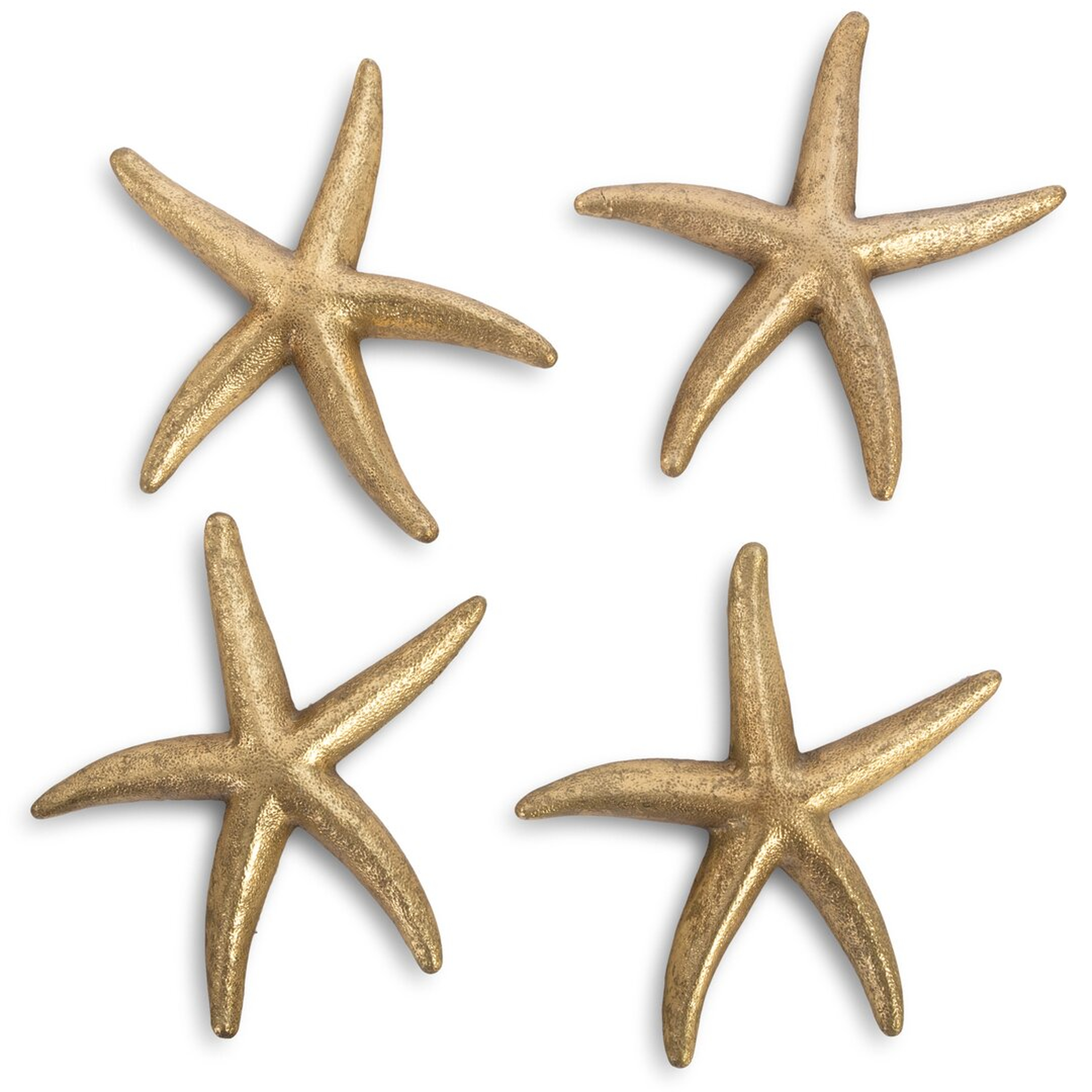"Phillips Collection 4 Piece Starfish Leaf Wall Décor Set" - Perigold