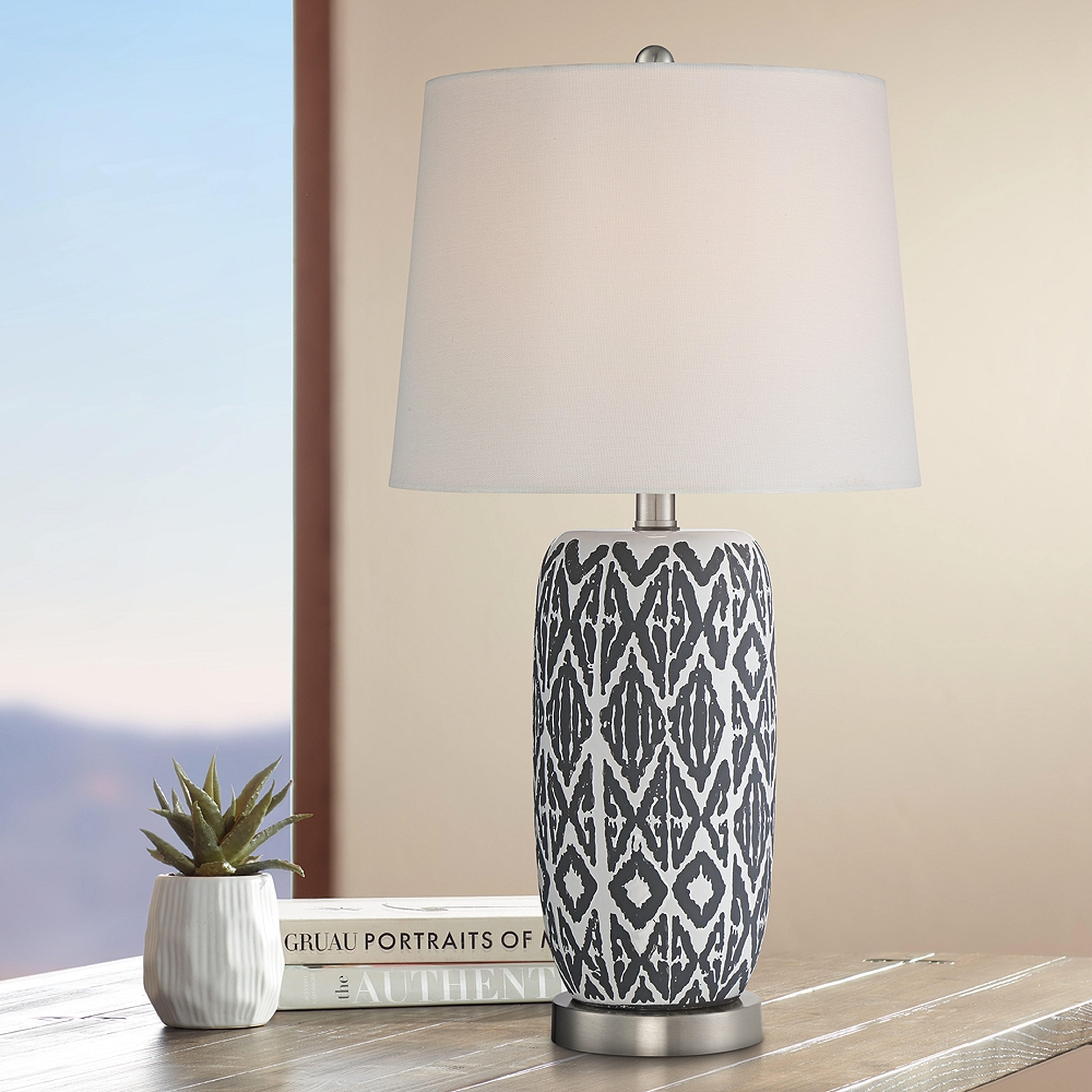 Kenny Southwest Ceramic Table Lamp - Style # 81D50 - Lamps Plus