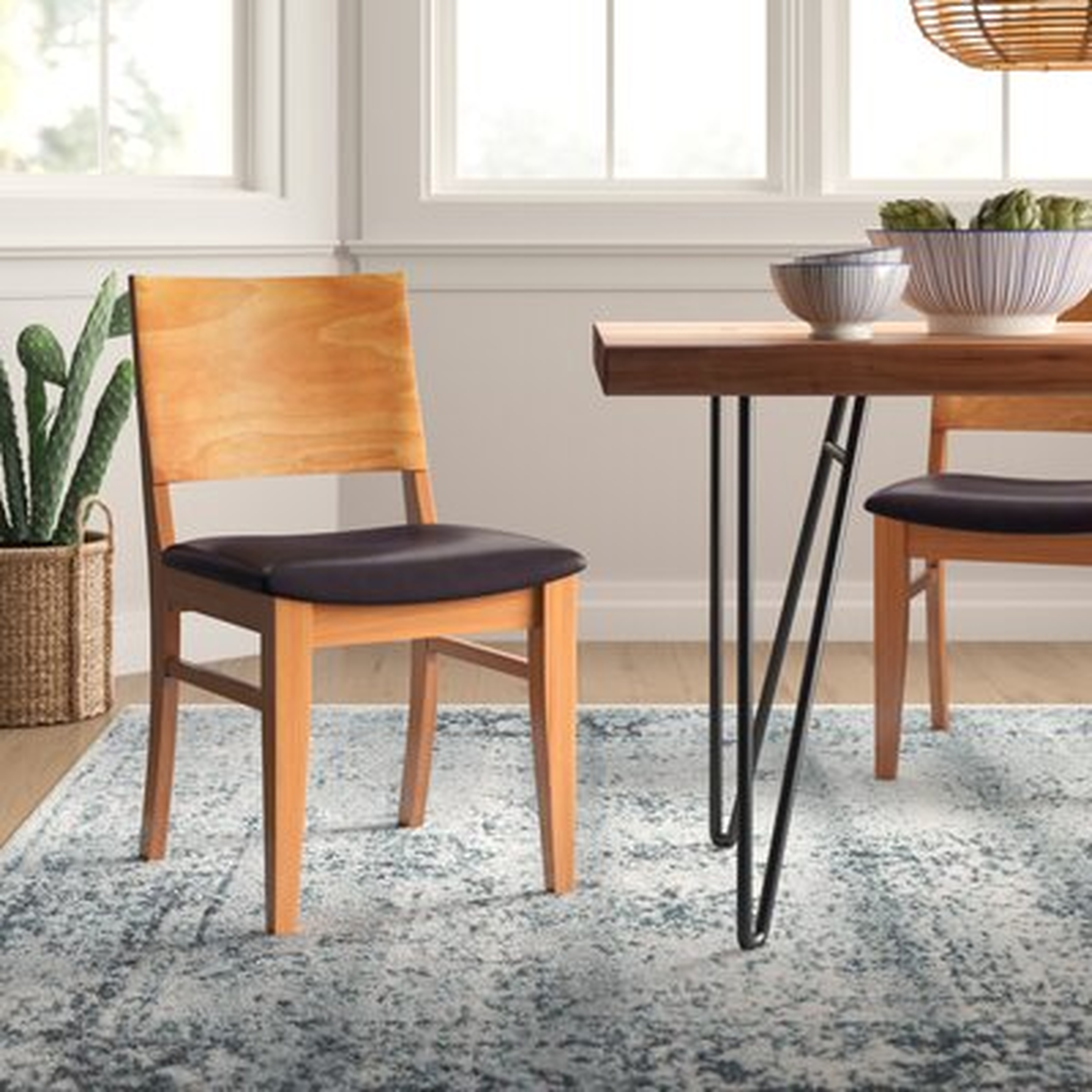 Zinab Solid Wood Dining Chair (Set of 2) - Wayfair