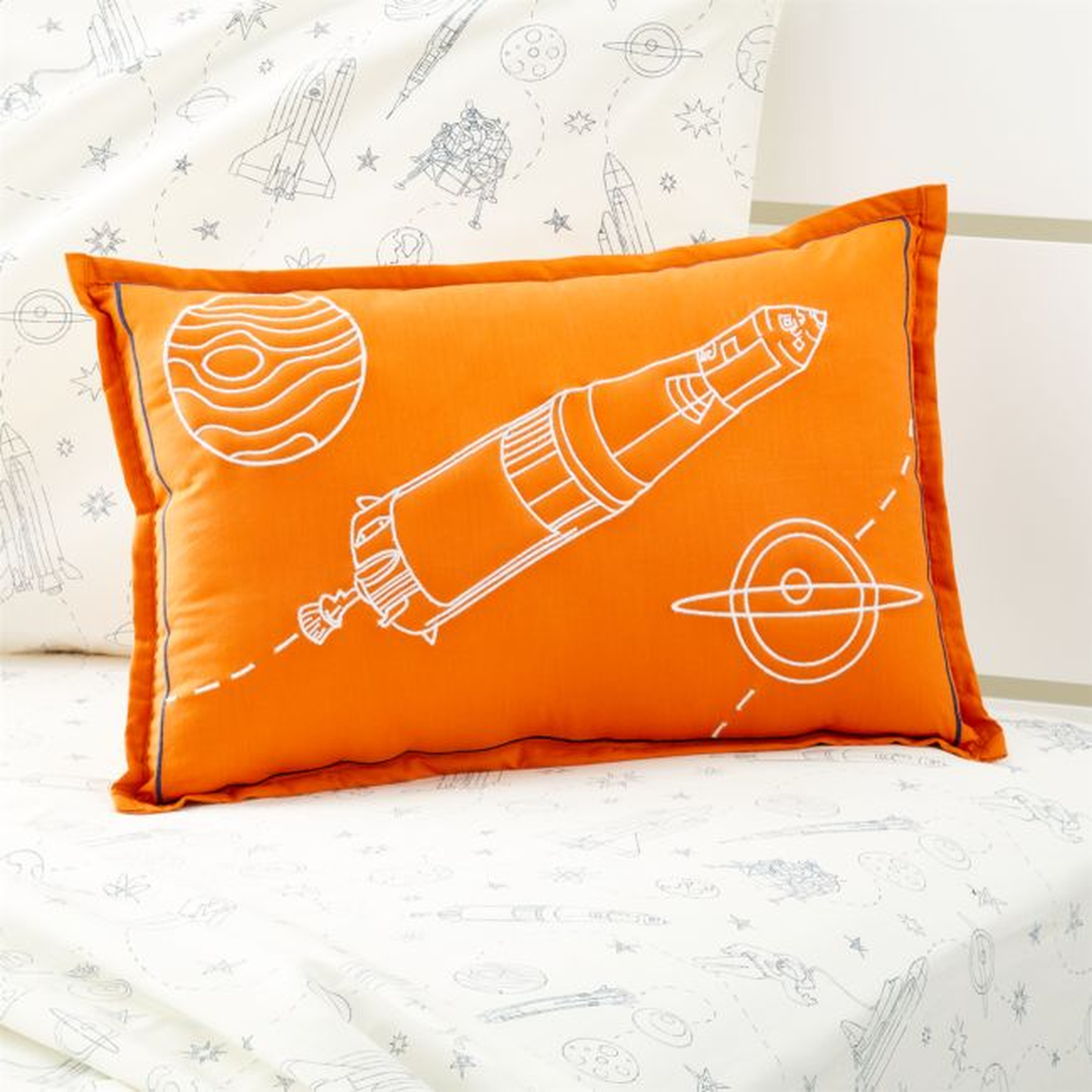 Rocket Pillow - Crate and Barrel