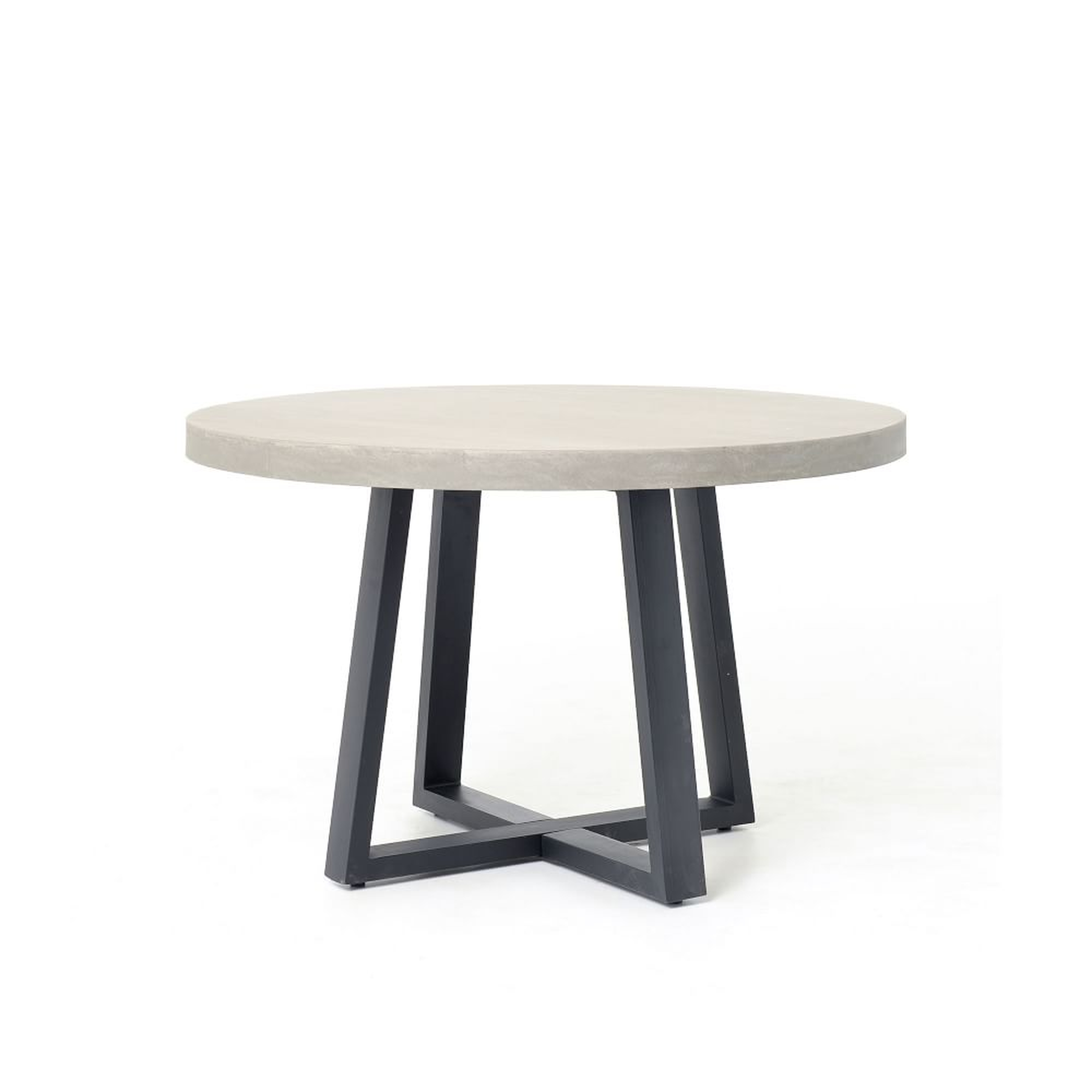 Slab Outdoor 48" Round Dining Table - West Elm