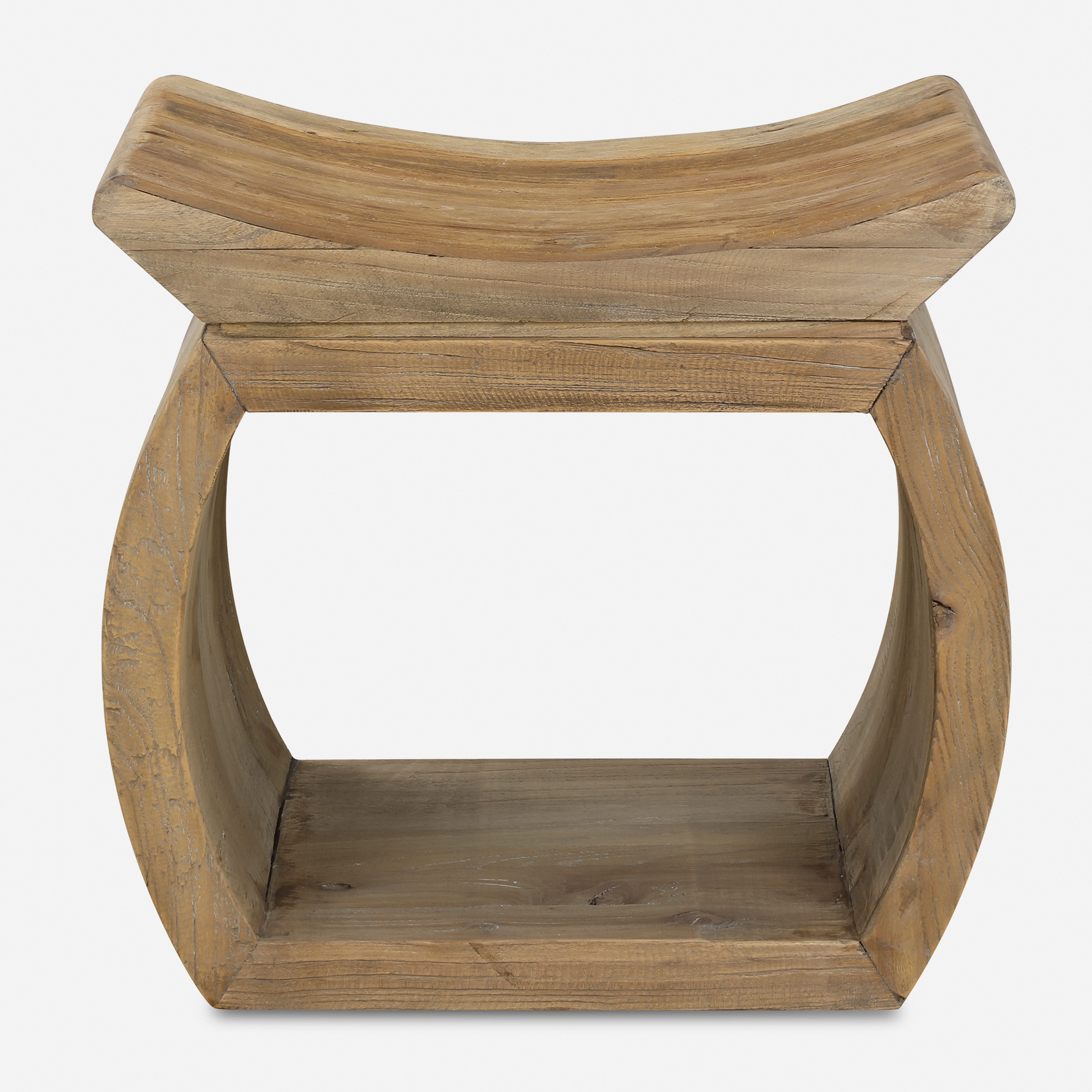 Connor Elm Accent Stool - Uttermost