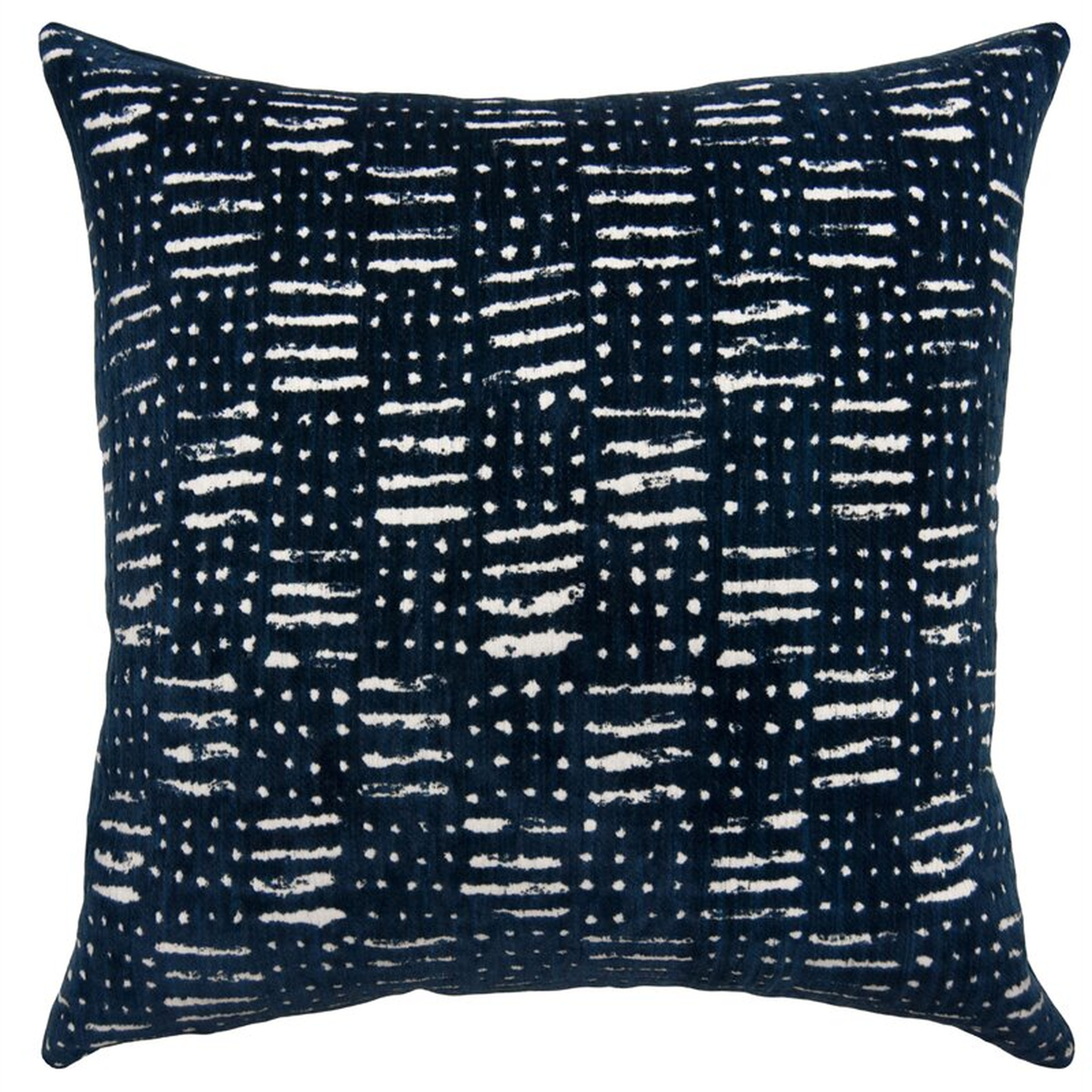 Square Feathers Seal Pillow Cover & Insert - Perigold