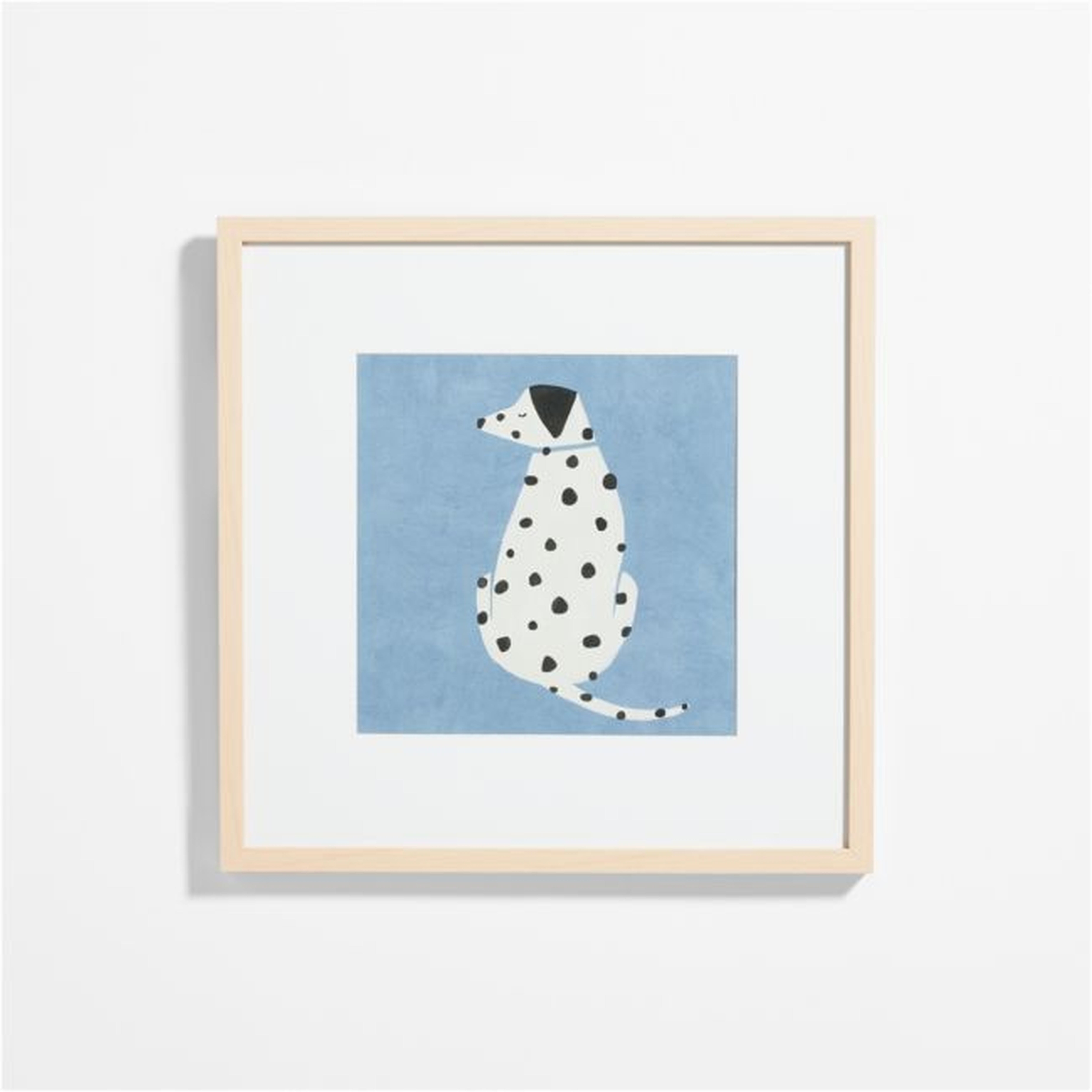 Dog Framed Wall Art Print - Crate & Kids