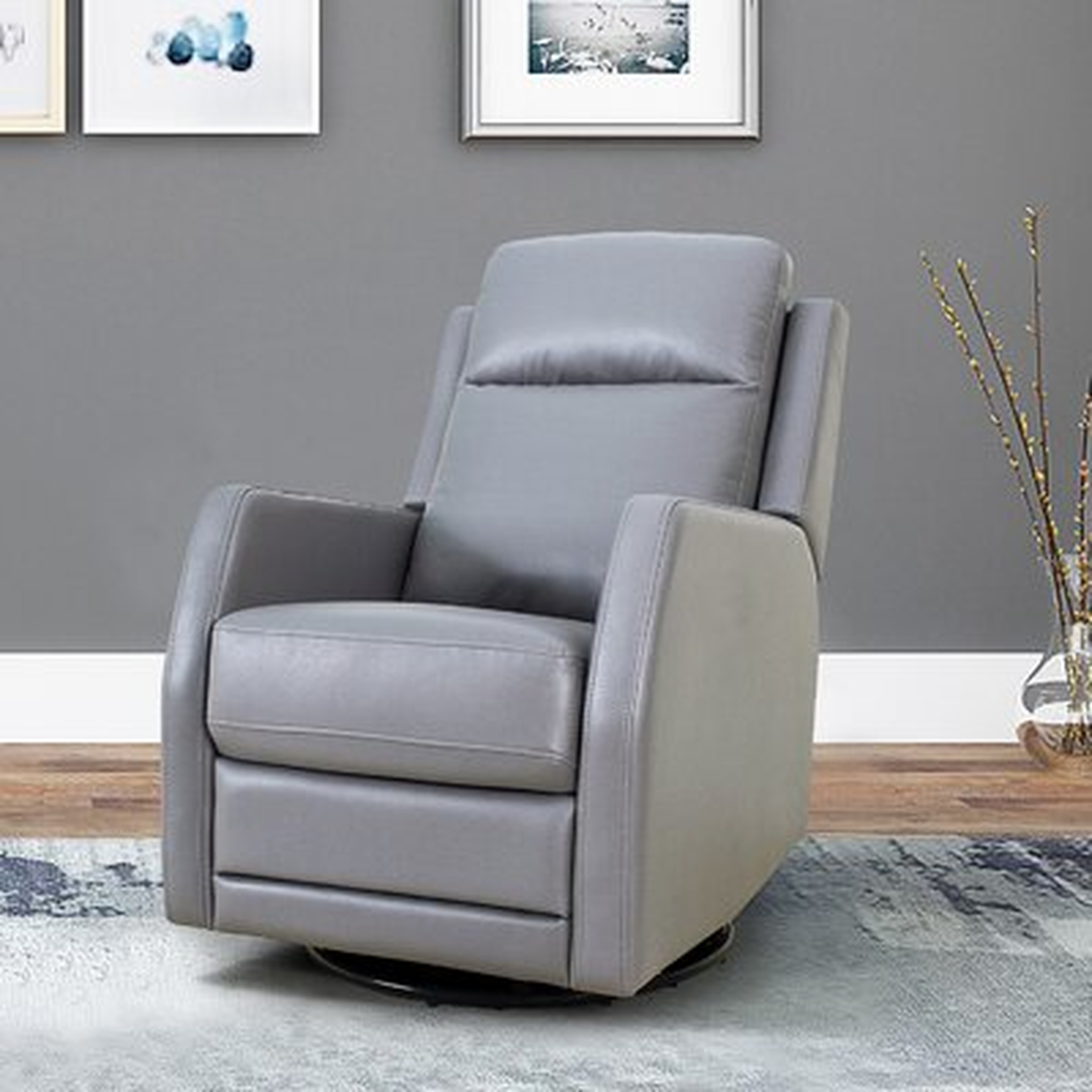Haug 26.5'' Wide Manual Swivel Recliner - Wayfair