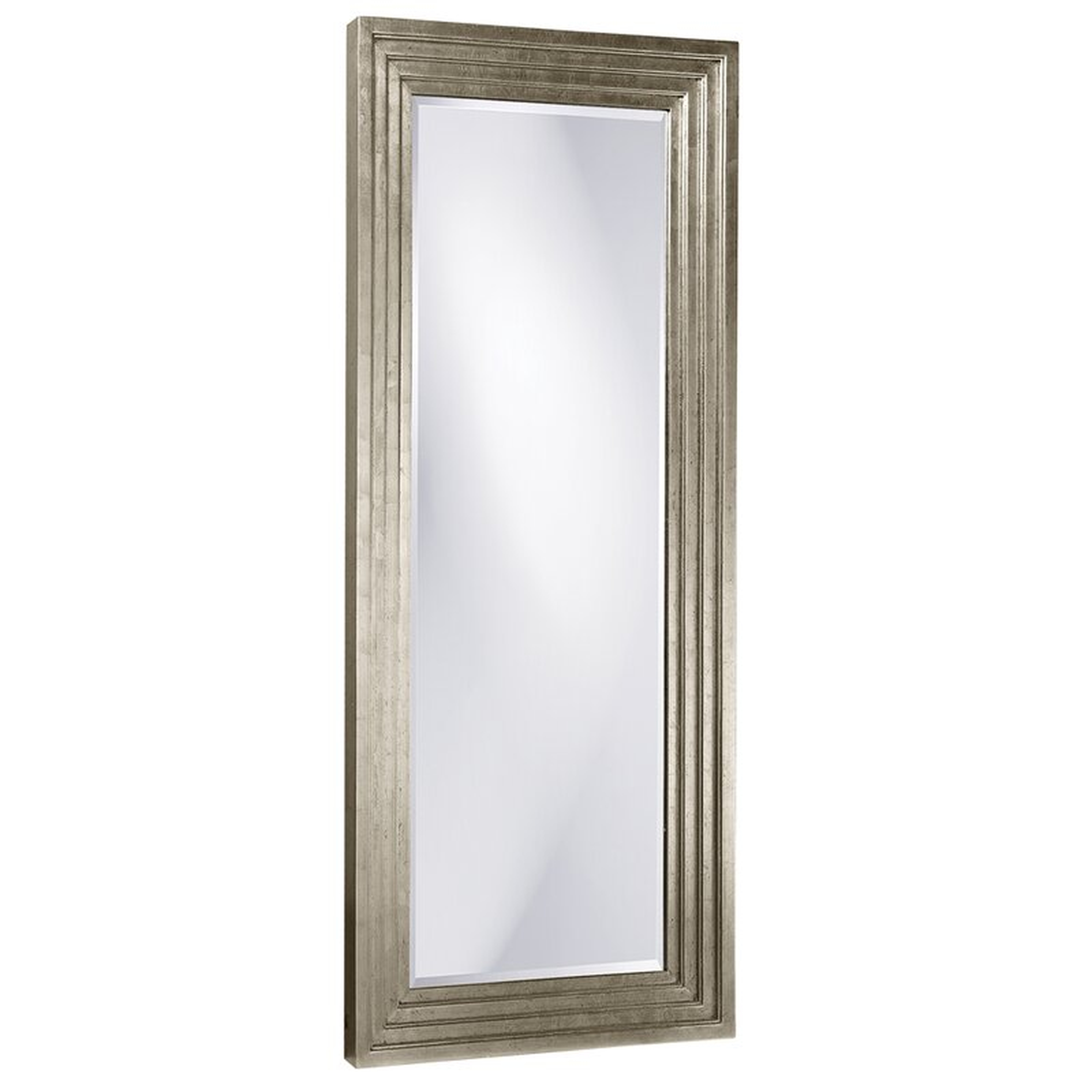 Delano Modern & Comtemporary Beveled Full Length Mirror Size: 82" x 34", Finish: Silver - Perigold