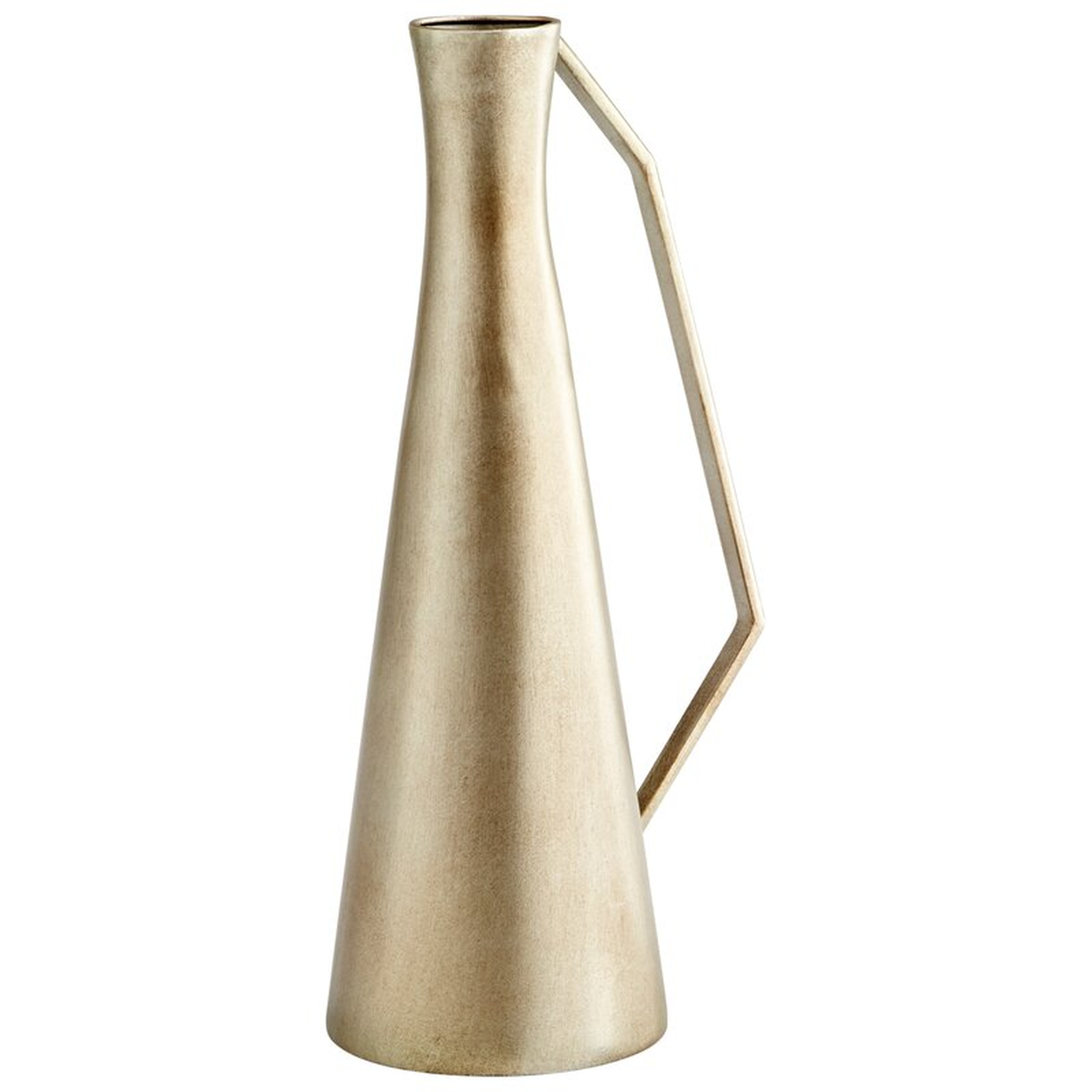Cyan Design Dhaka Nickel Metal Table Vase - Perigold