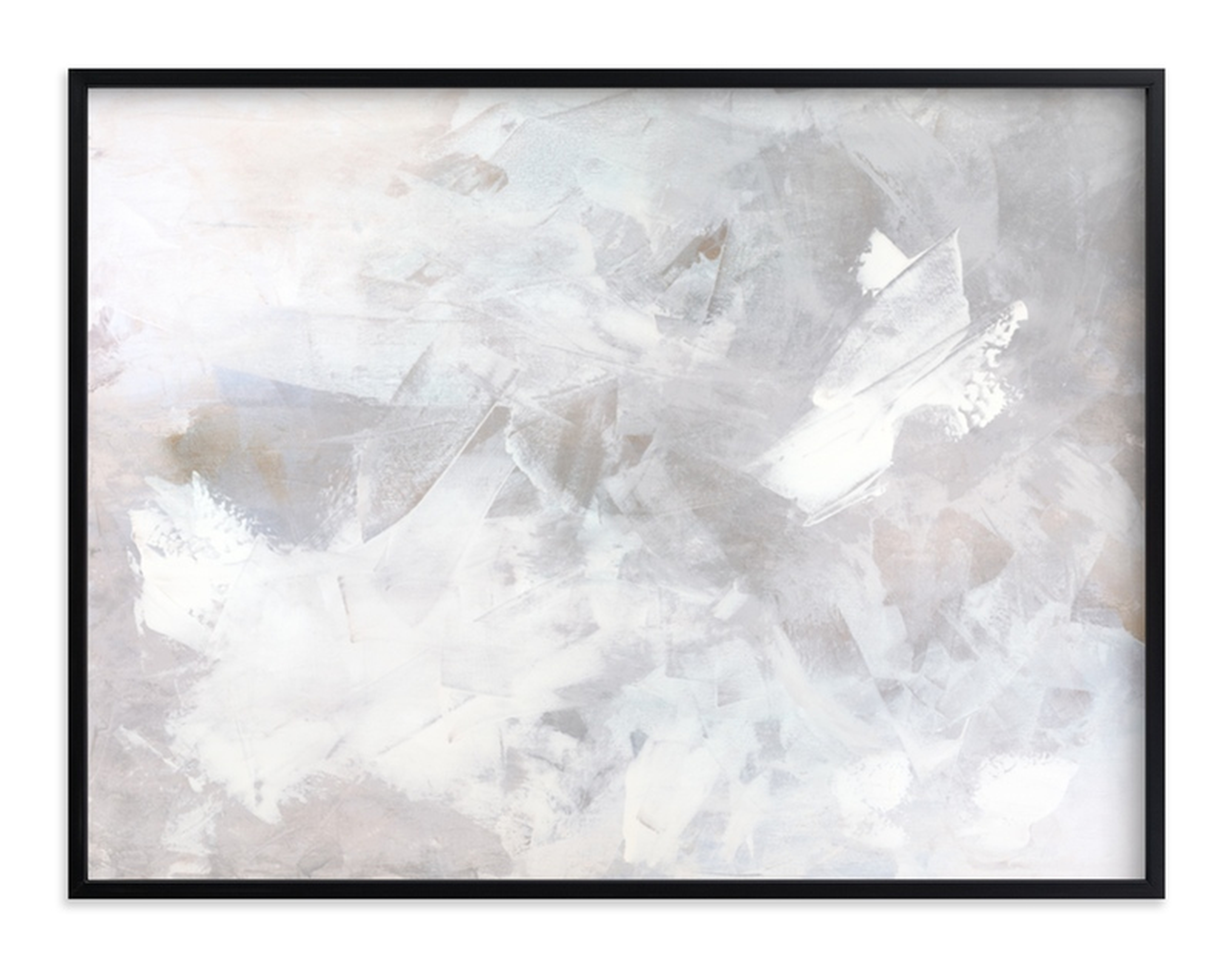 Melody In White Art Print - Minted