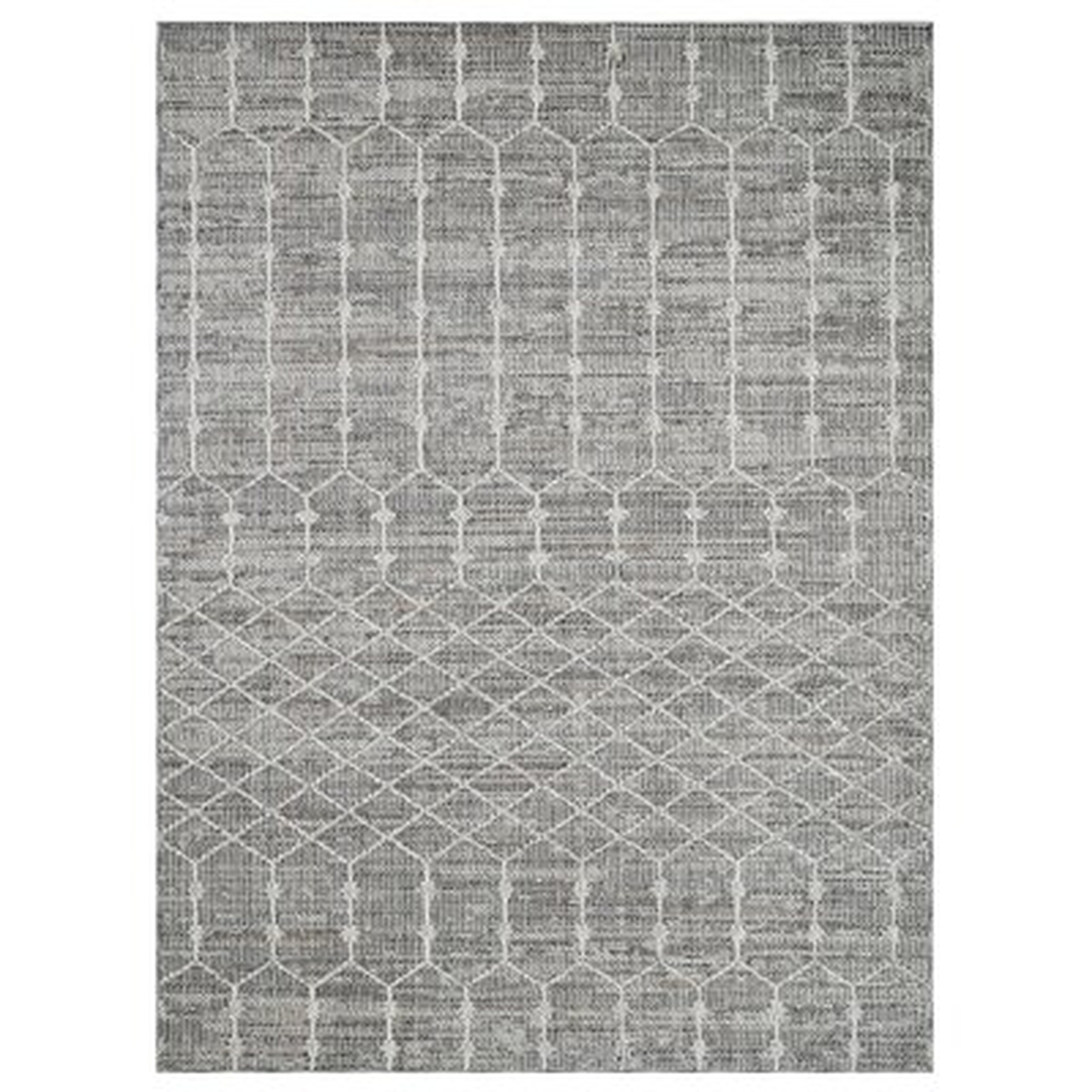 Allstar 8X10 Modern Accent Rug In   Geometric  Design (7' 10" X 9' 8") - Wayfair
