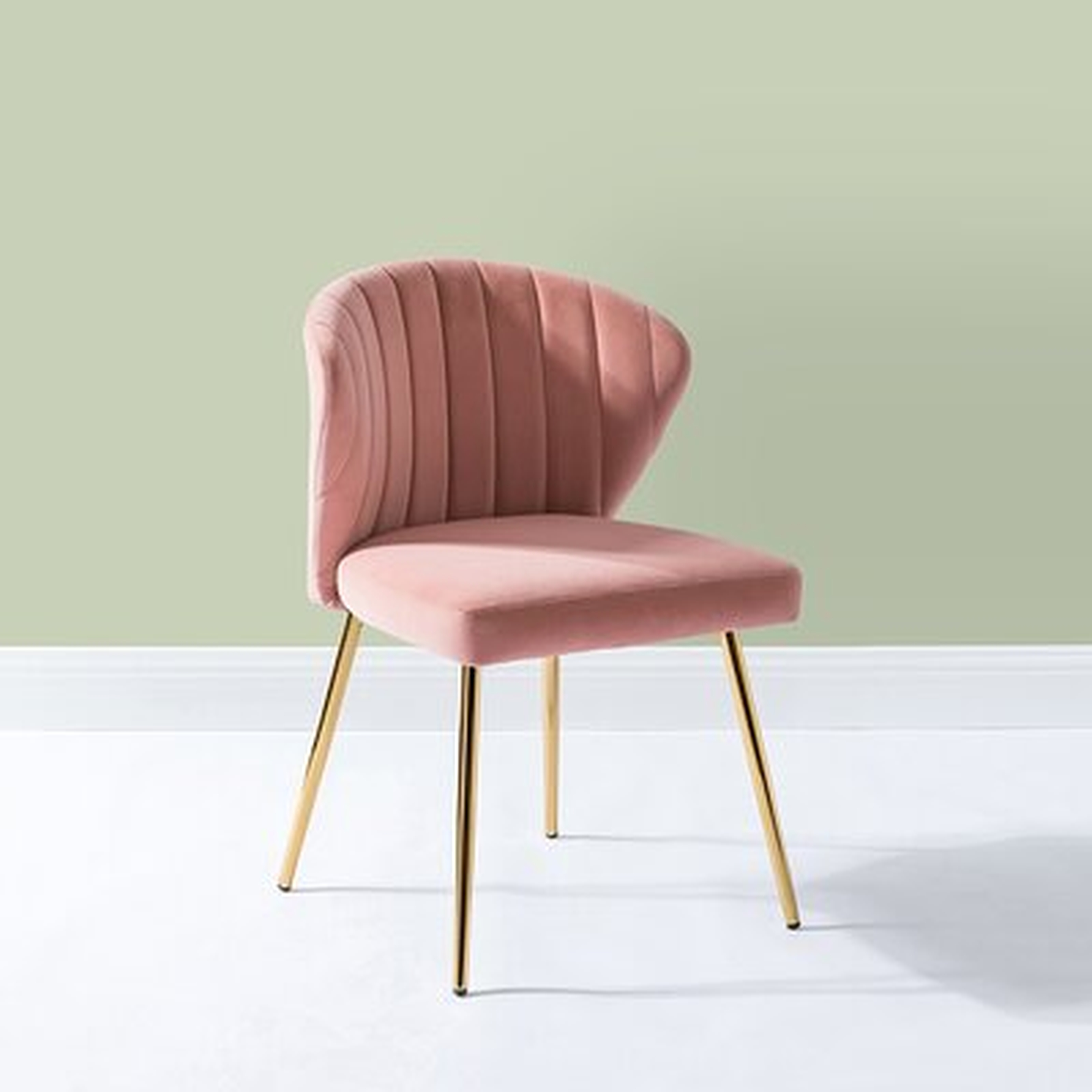 Daulton 20" Wide Velvet Side Chair - Wayfair
