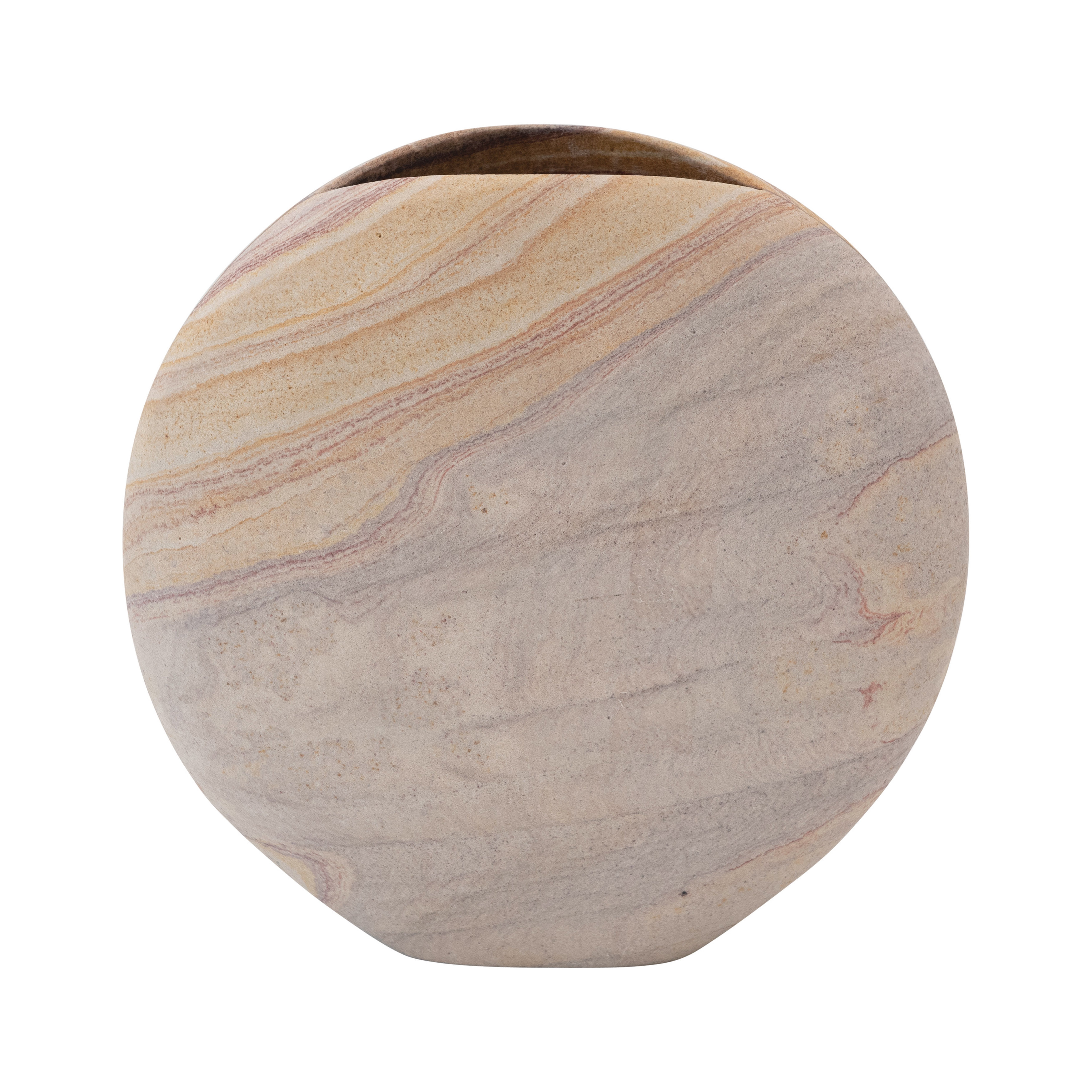 Contemporary Sandstone Flower Vase - Bloomingville