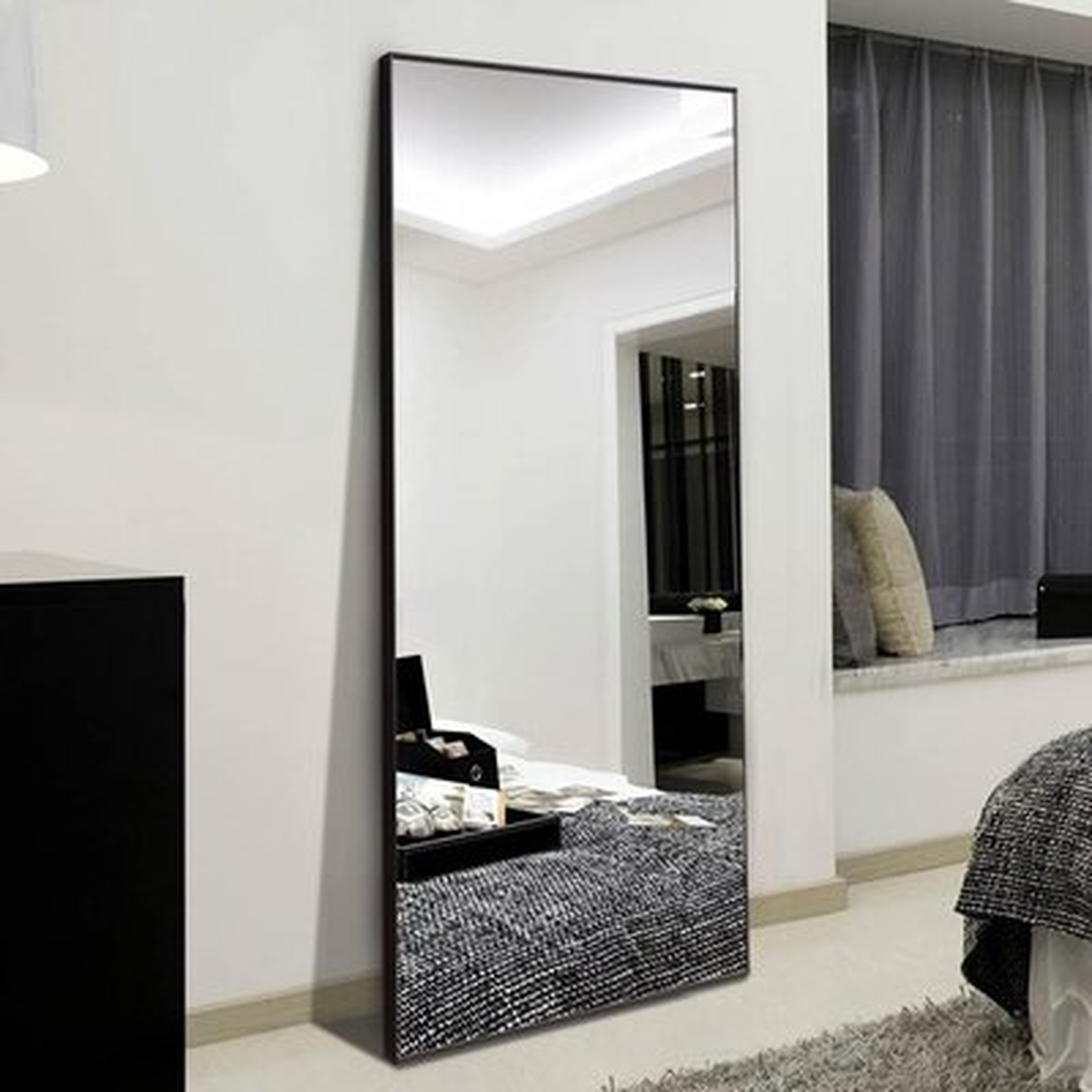 Full Length Floor Mirror, Full Body Mirror, Free Standing Dressing Mirror Bedroom 65" X24" - Wayfair