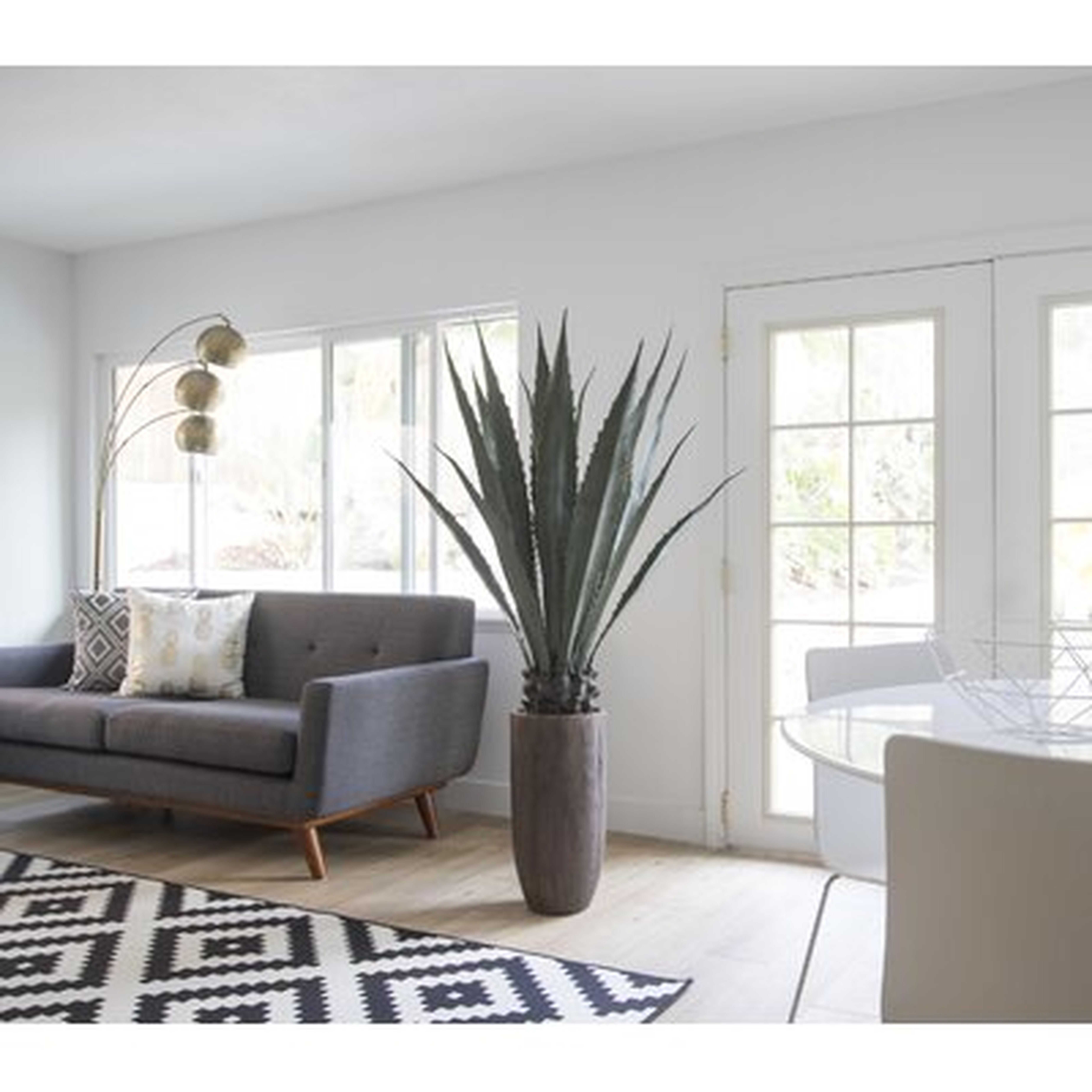 Indoor/Outdoor Agave Plant in Planter - Wayfair