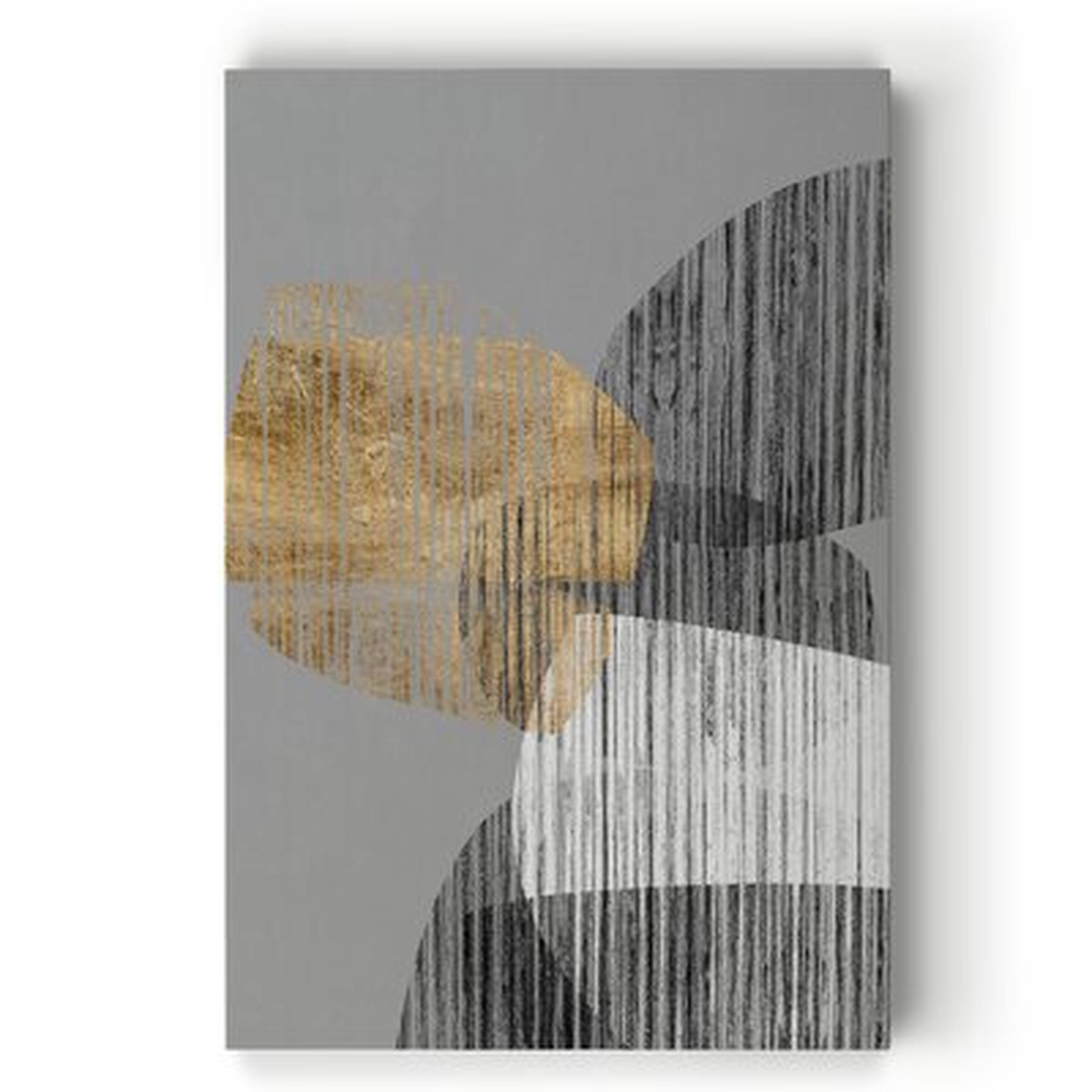 'Adjacent Shapes I' Print on Canvas - Wayfair