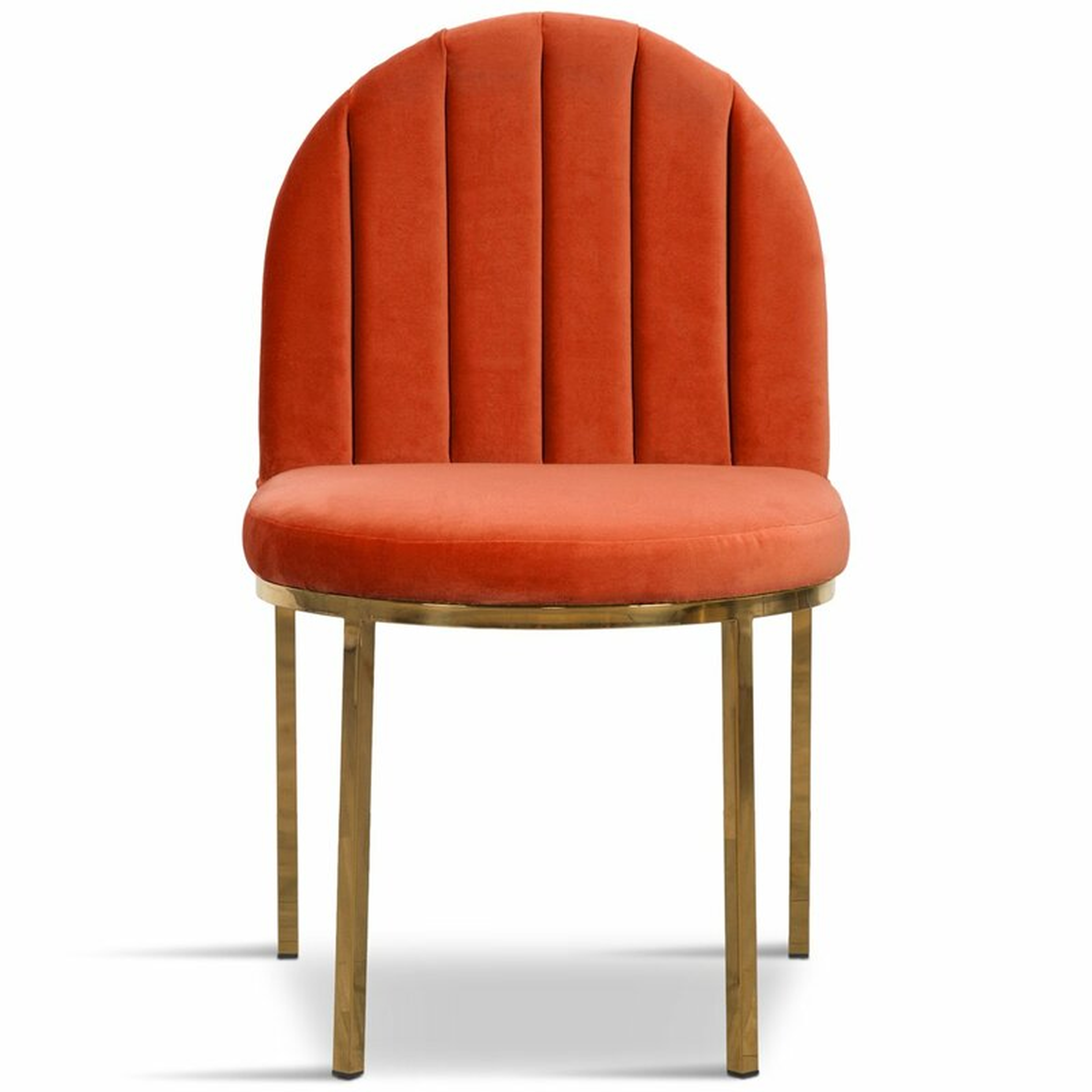 Upholstered Dining Chair Upholstery Color: Paprika - Perigold
