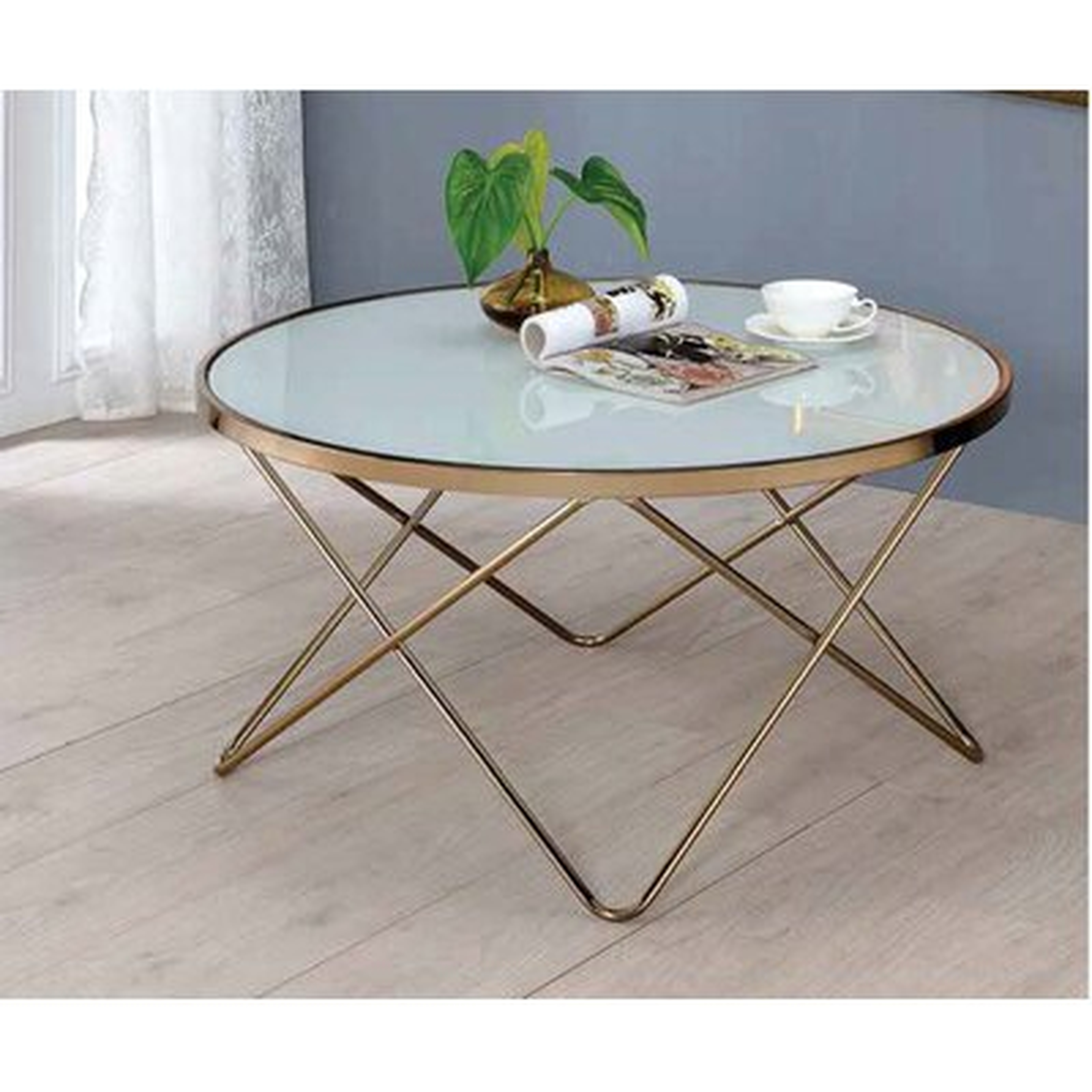 Lokey Coffee Table - Wayfair