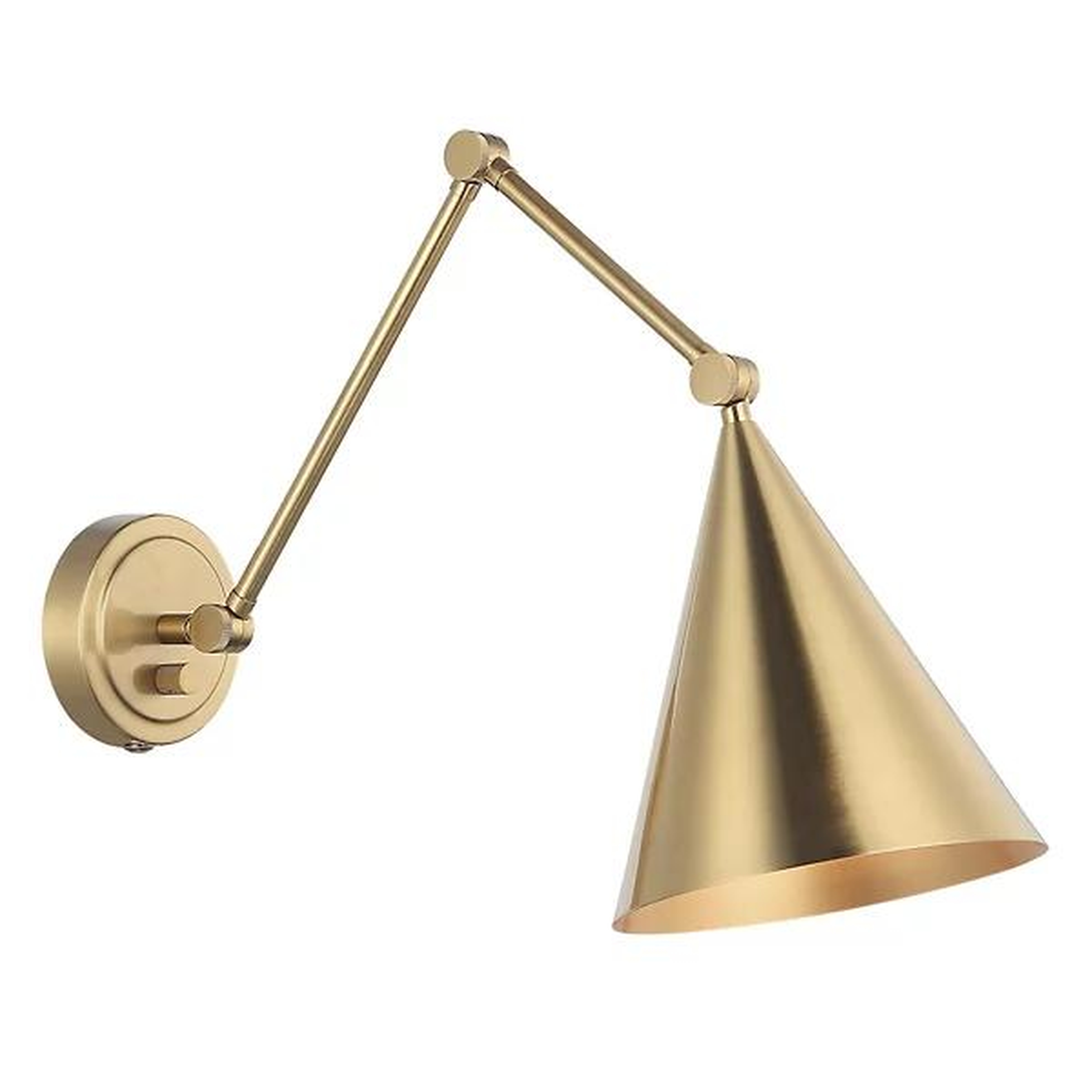 Iva Adjustable Wall Sconce - Alder & Ore