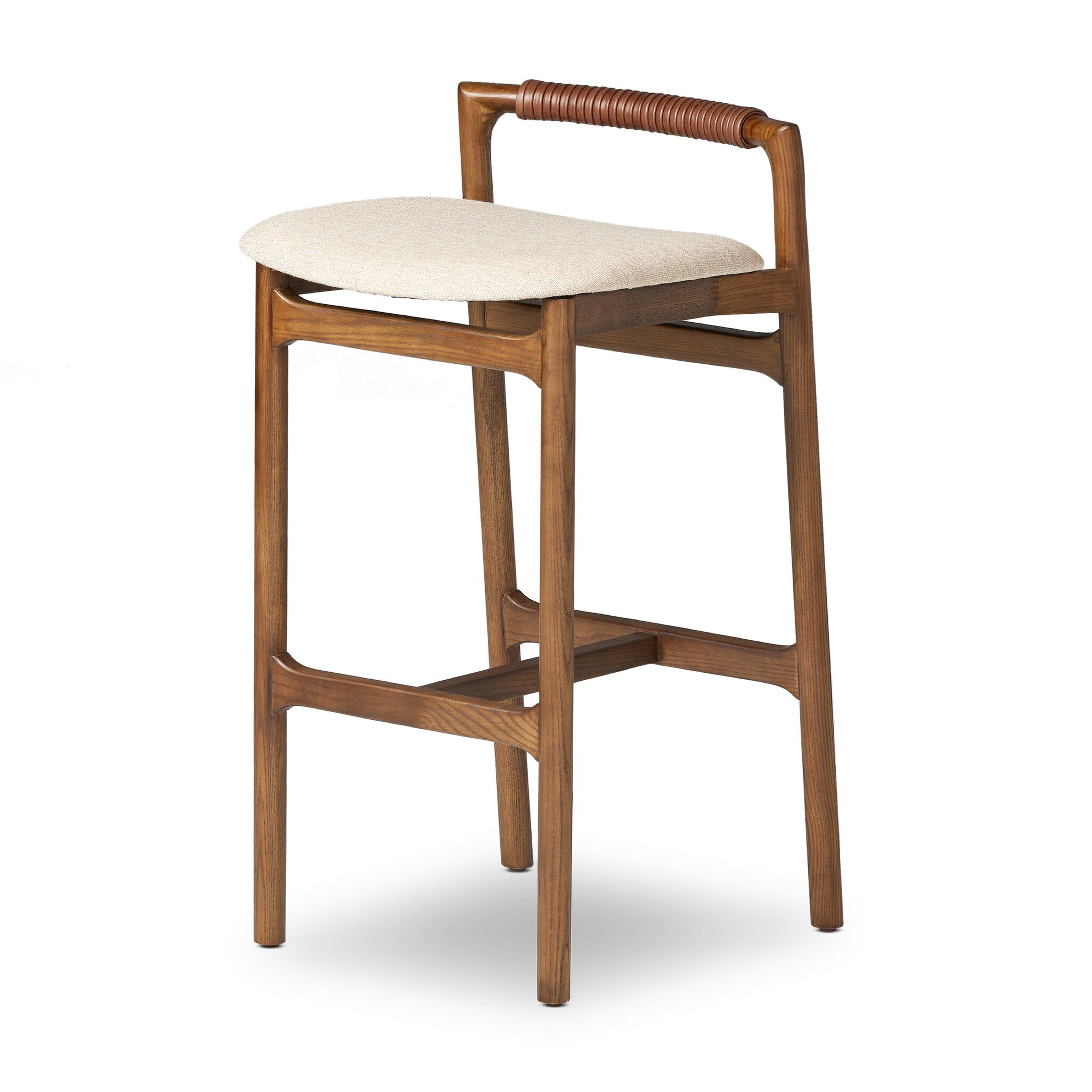 Baden Bar + Counter Stool - Alcala Wheat - Four Hands