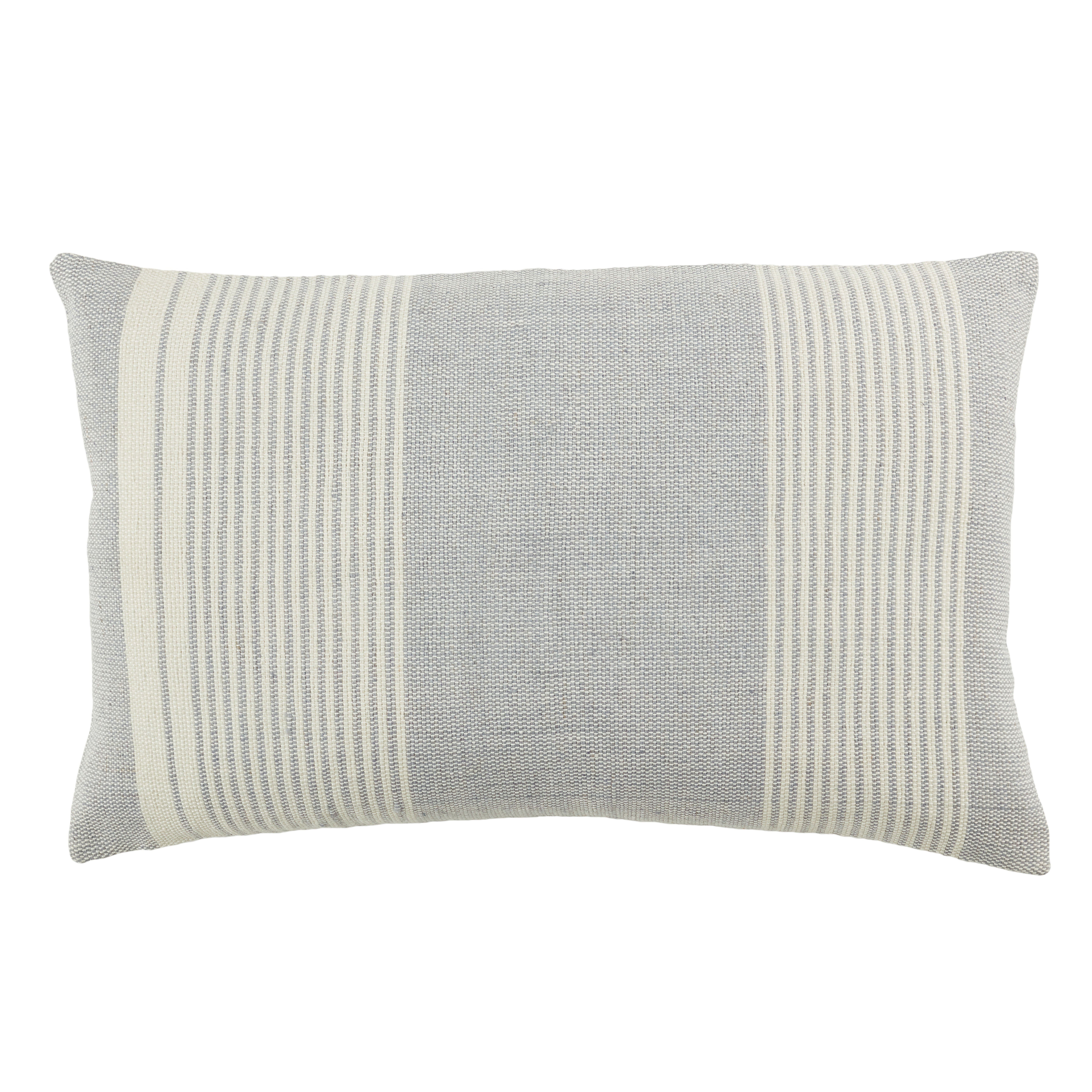 Carinda Lumbar Pillow, Gray, 21" x 13" - Collective Weavers