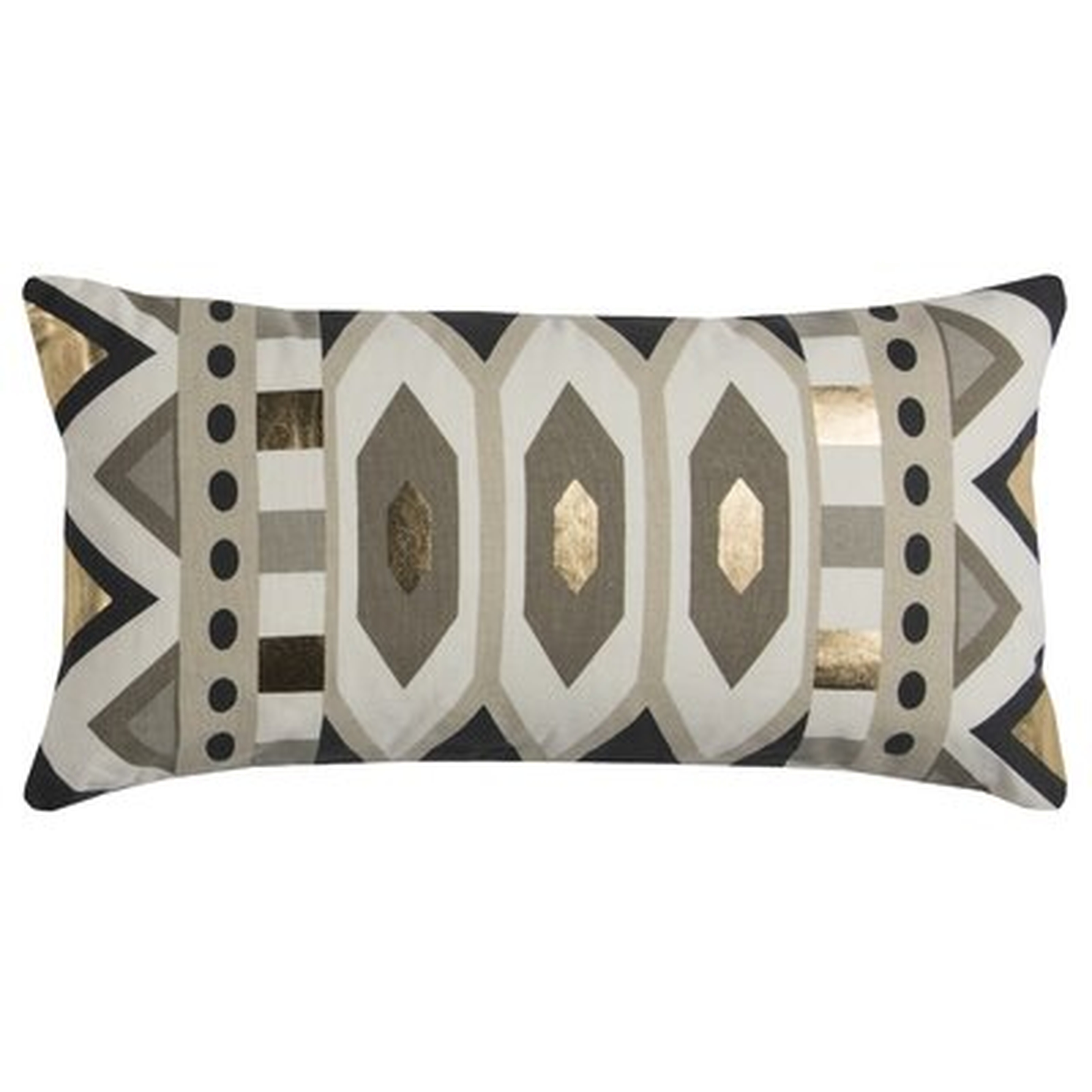 Wellesley Cotton Lumbar Pillow - Wayfair