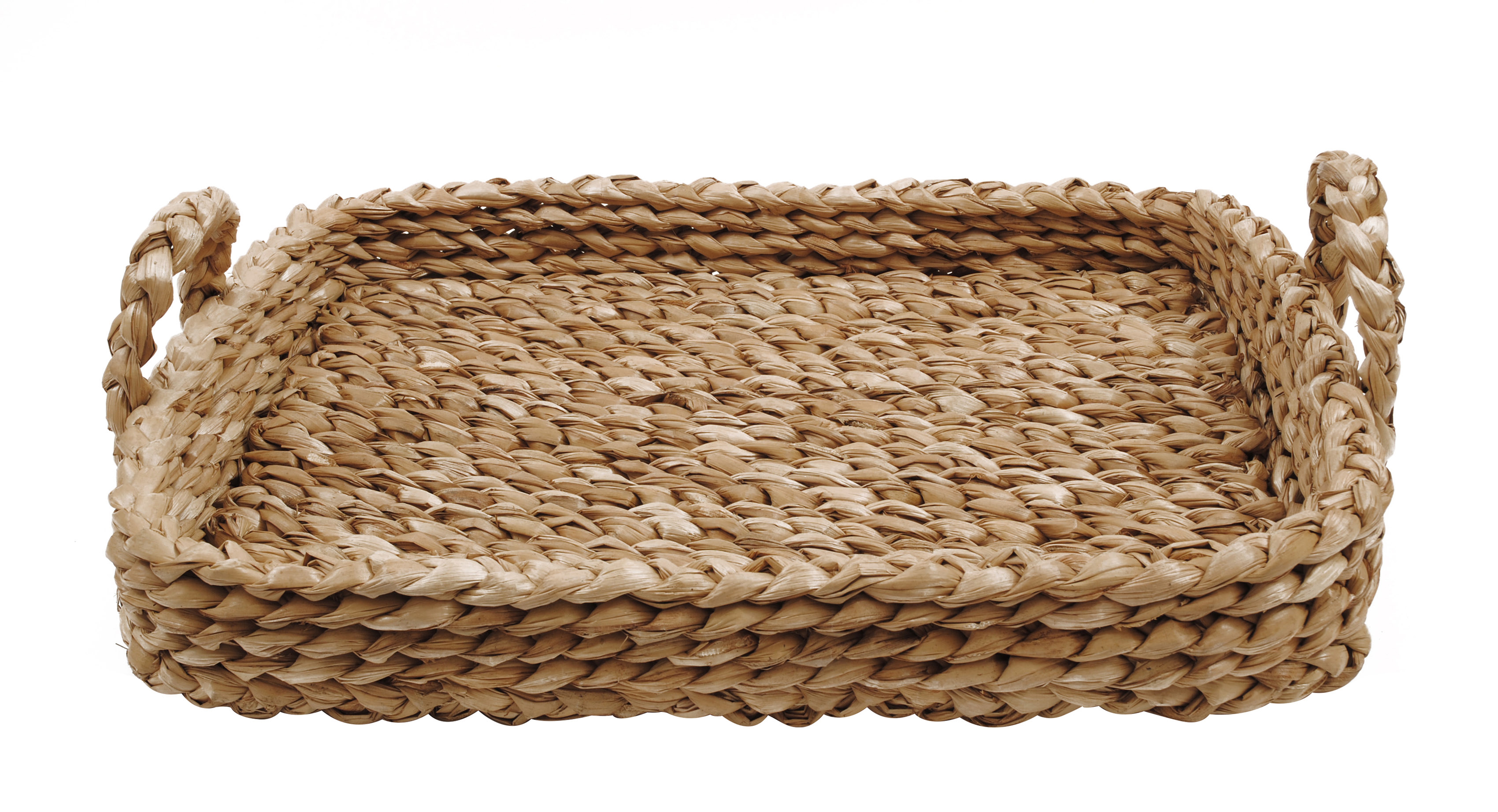 Bankuan Braided Tray with Handles - Nomad Home