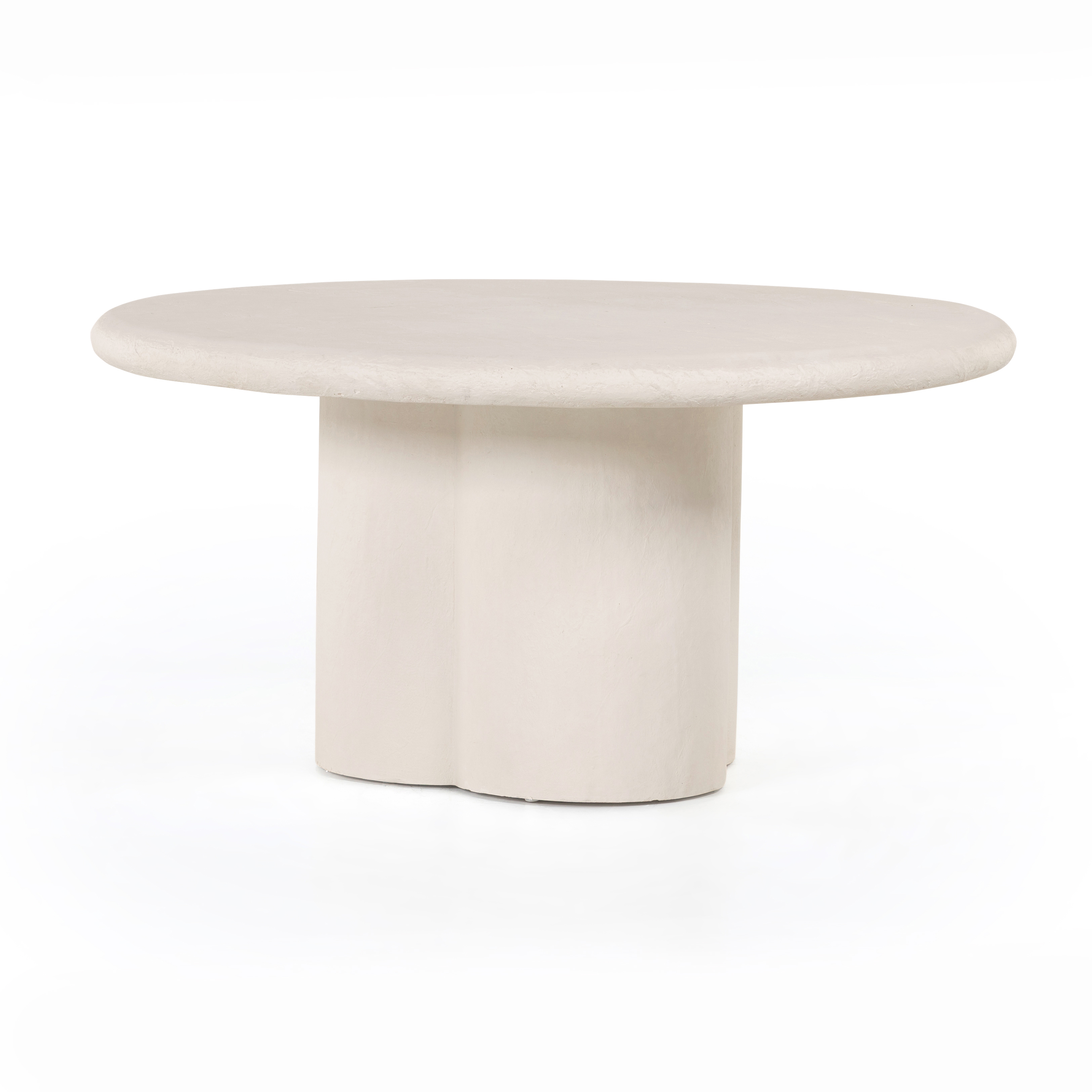 Grano Dining Table-Plaster Molded Concte - Four Hands