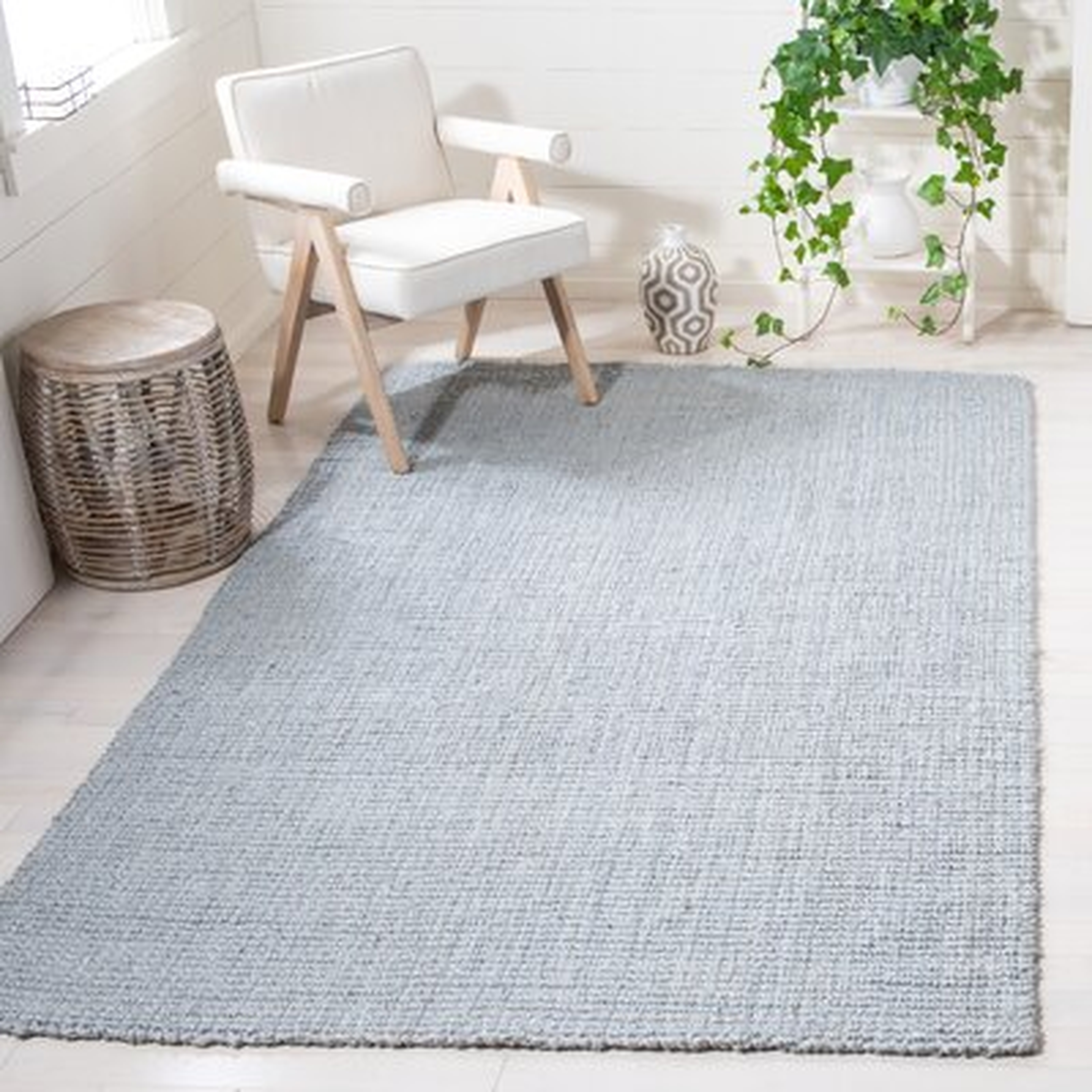 Ame Handmade Flatweave Light Gray Area Rug - Wayfair