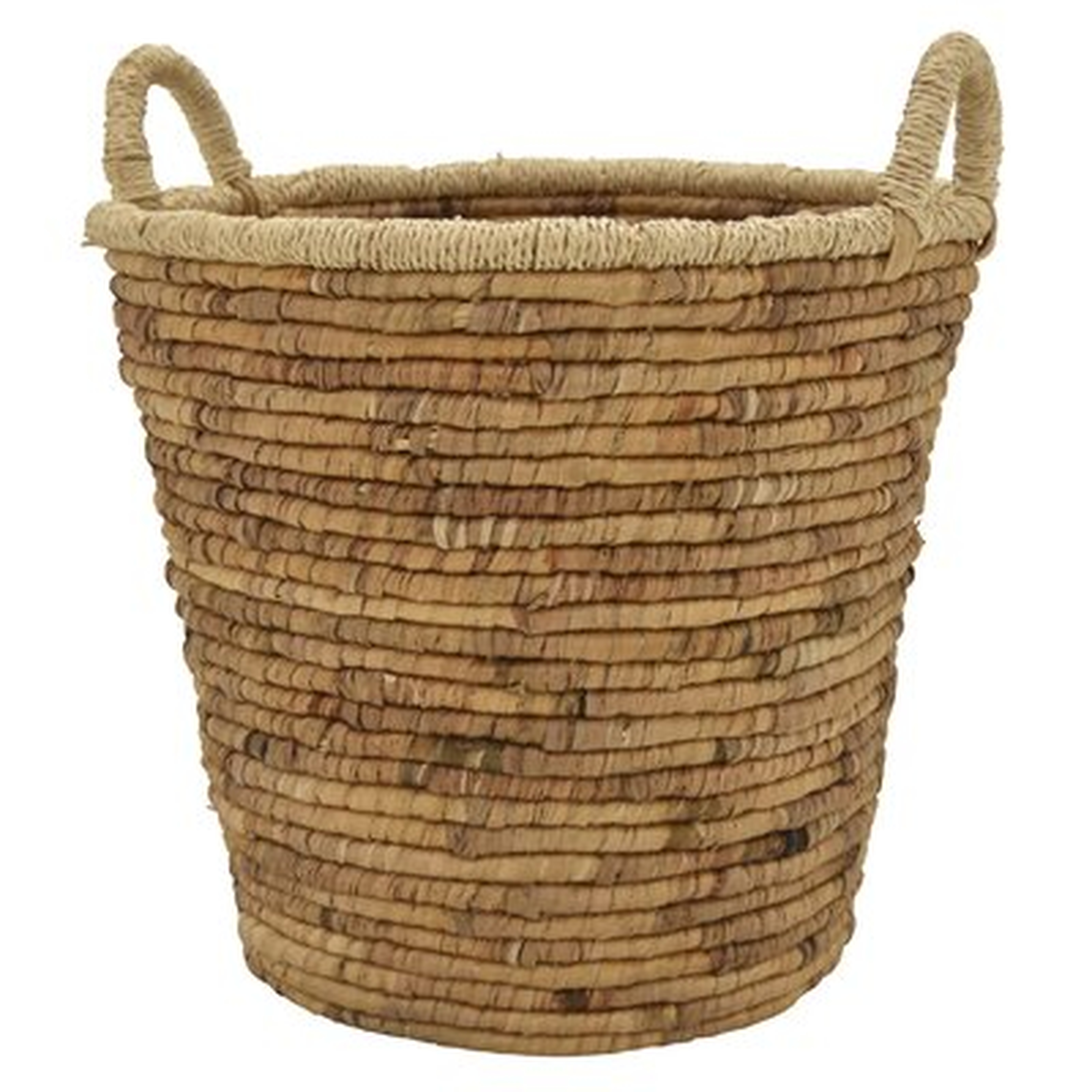 Plutus Brands Water Hyacinth Basket In Brown Natural Fiber - Wayfair