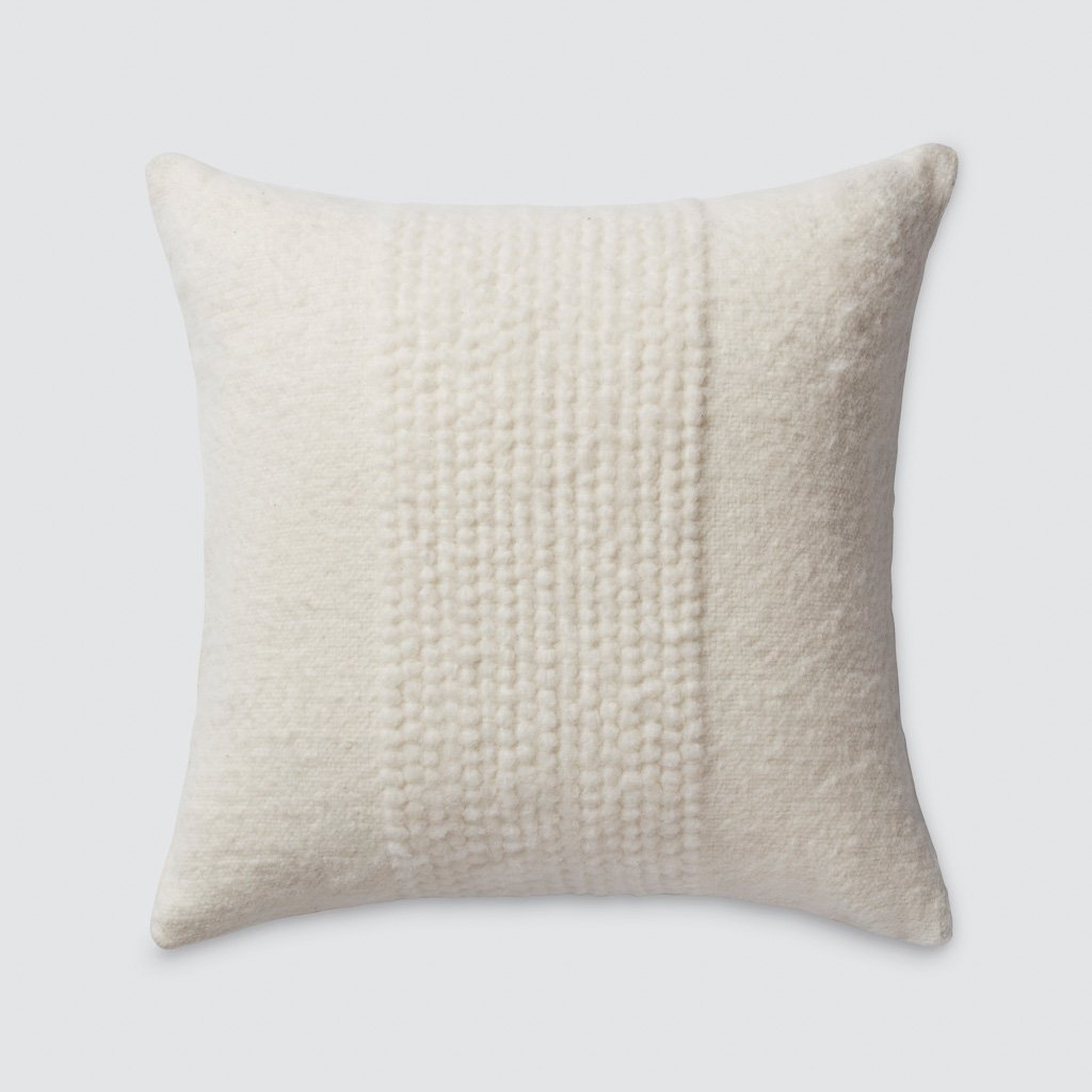 Veta Pillow - Ivory - 22'' x 22'' By The Citizenry - The Citizenry
