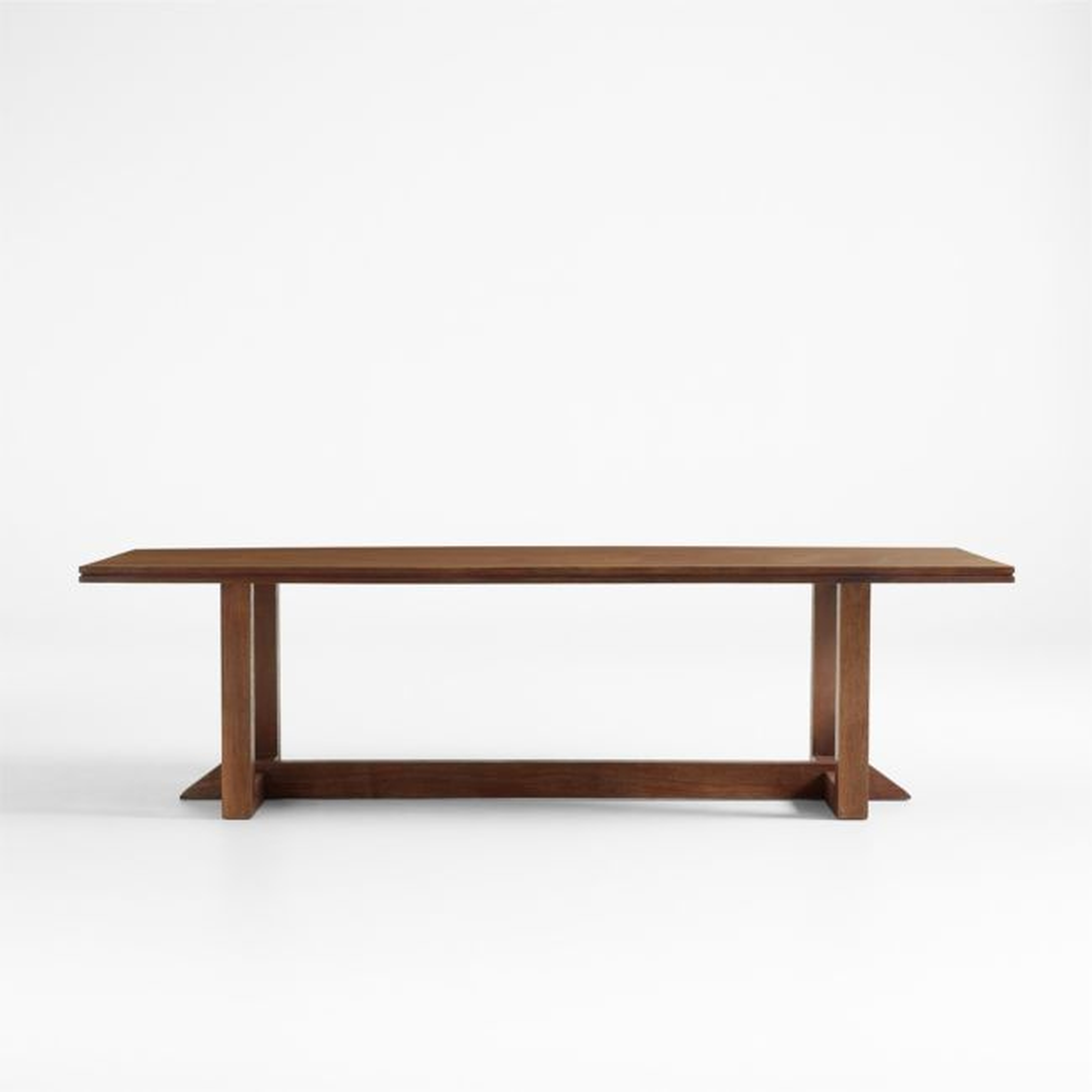Es Taller 108" White Oak Wood Dining Table by Athena Calderone - Crate and Barrel