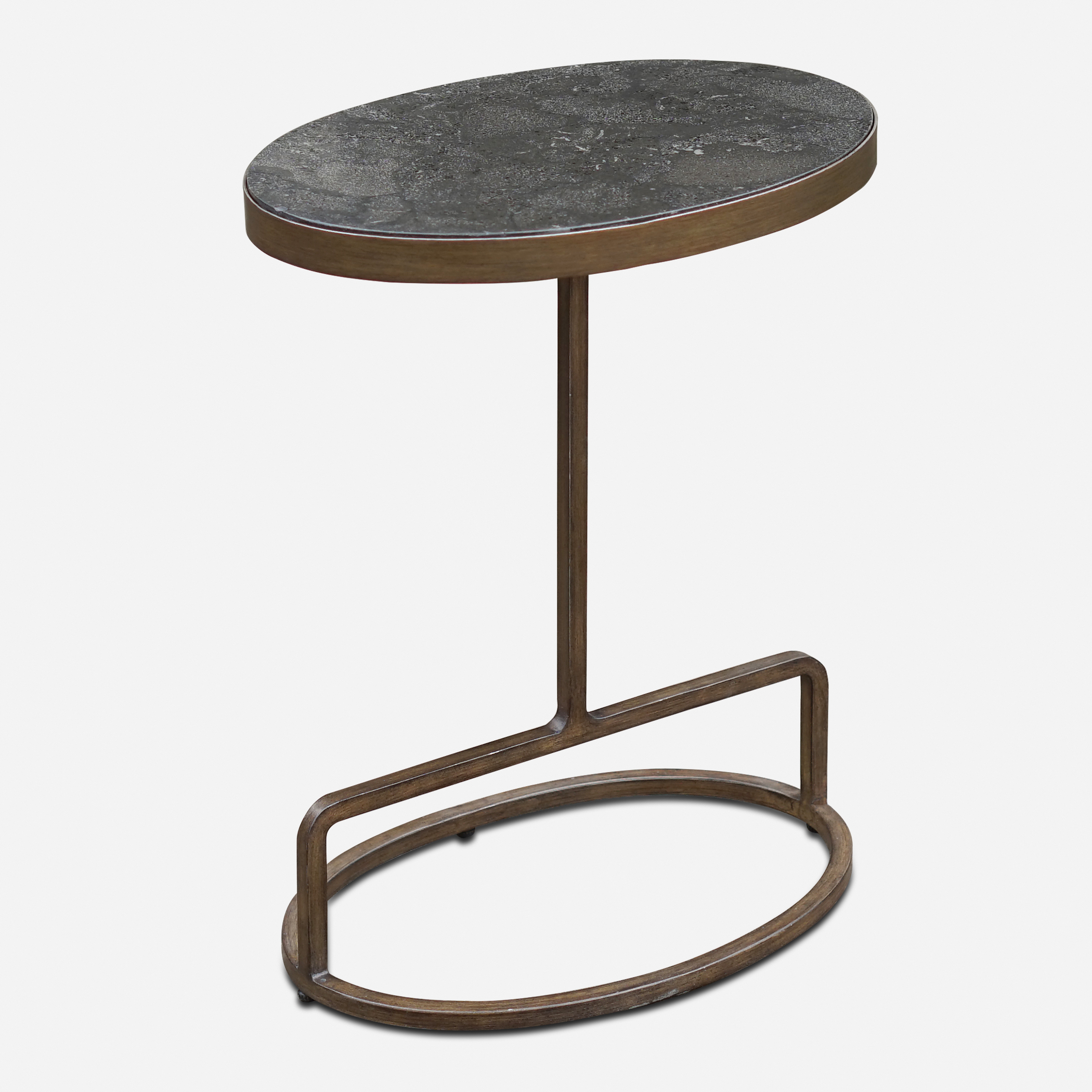 Jessenia Stone Accent Table - Uttermost