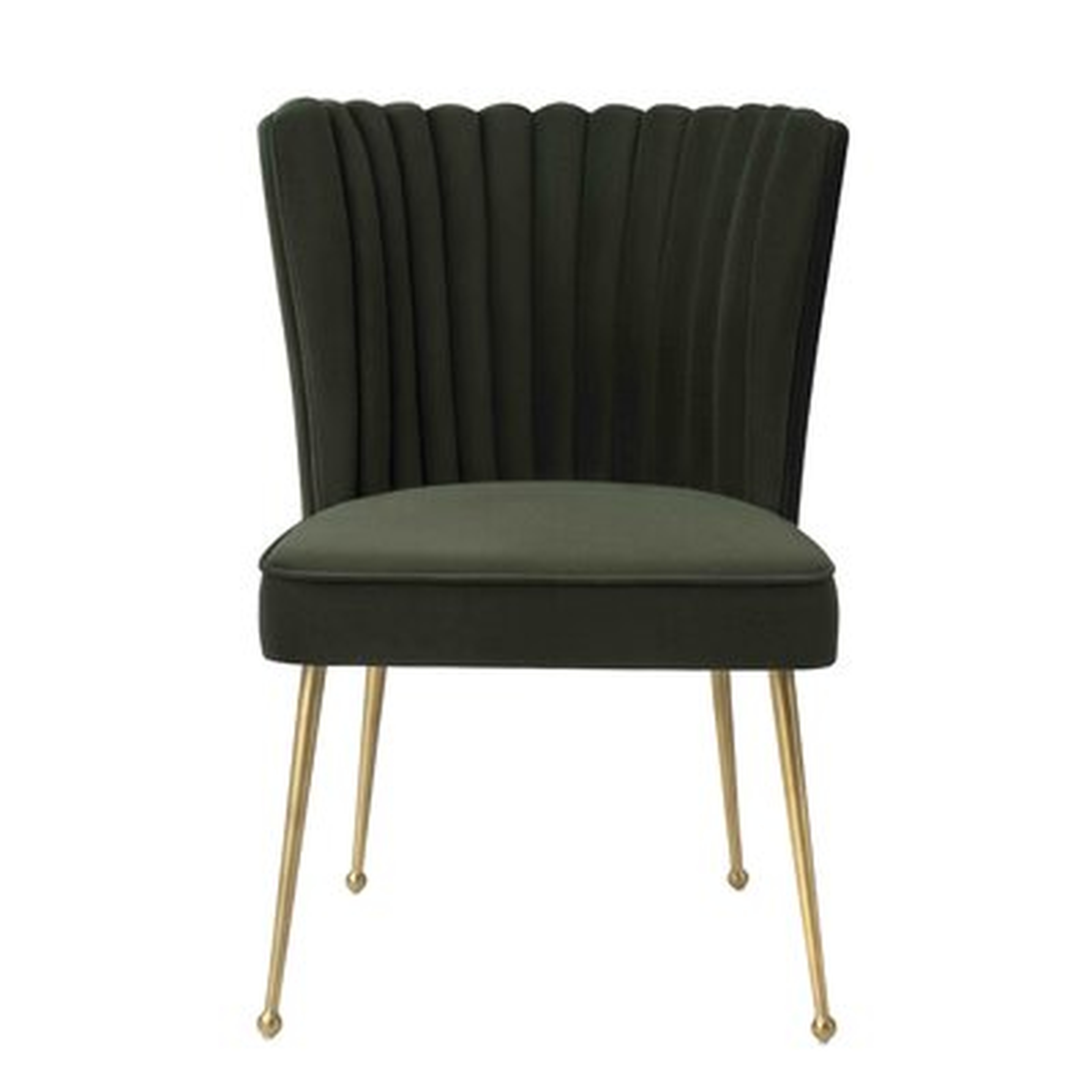 Flemings Velvet Side Chair - Wayfair