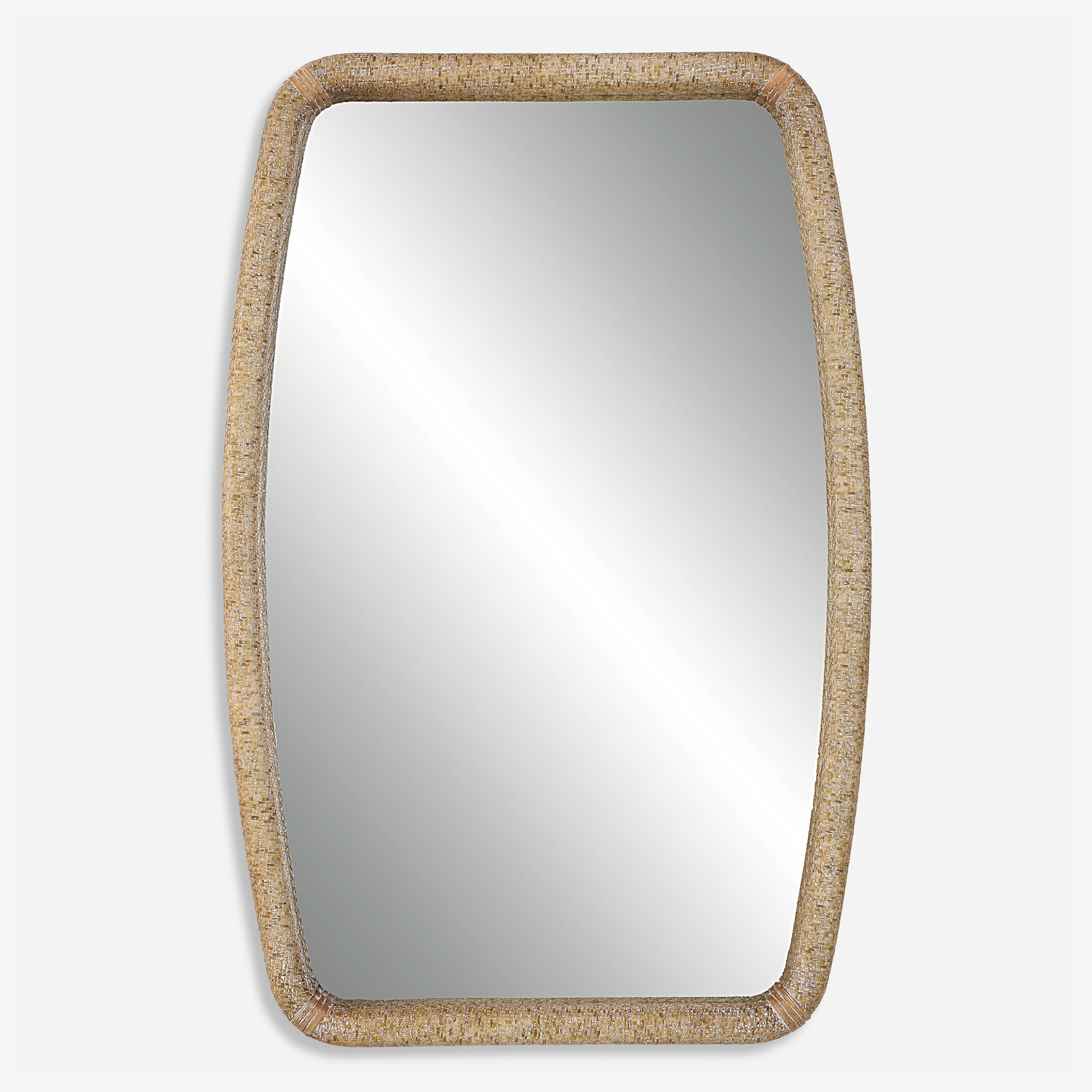 Tiki Rattan Mirror - Uttermost