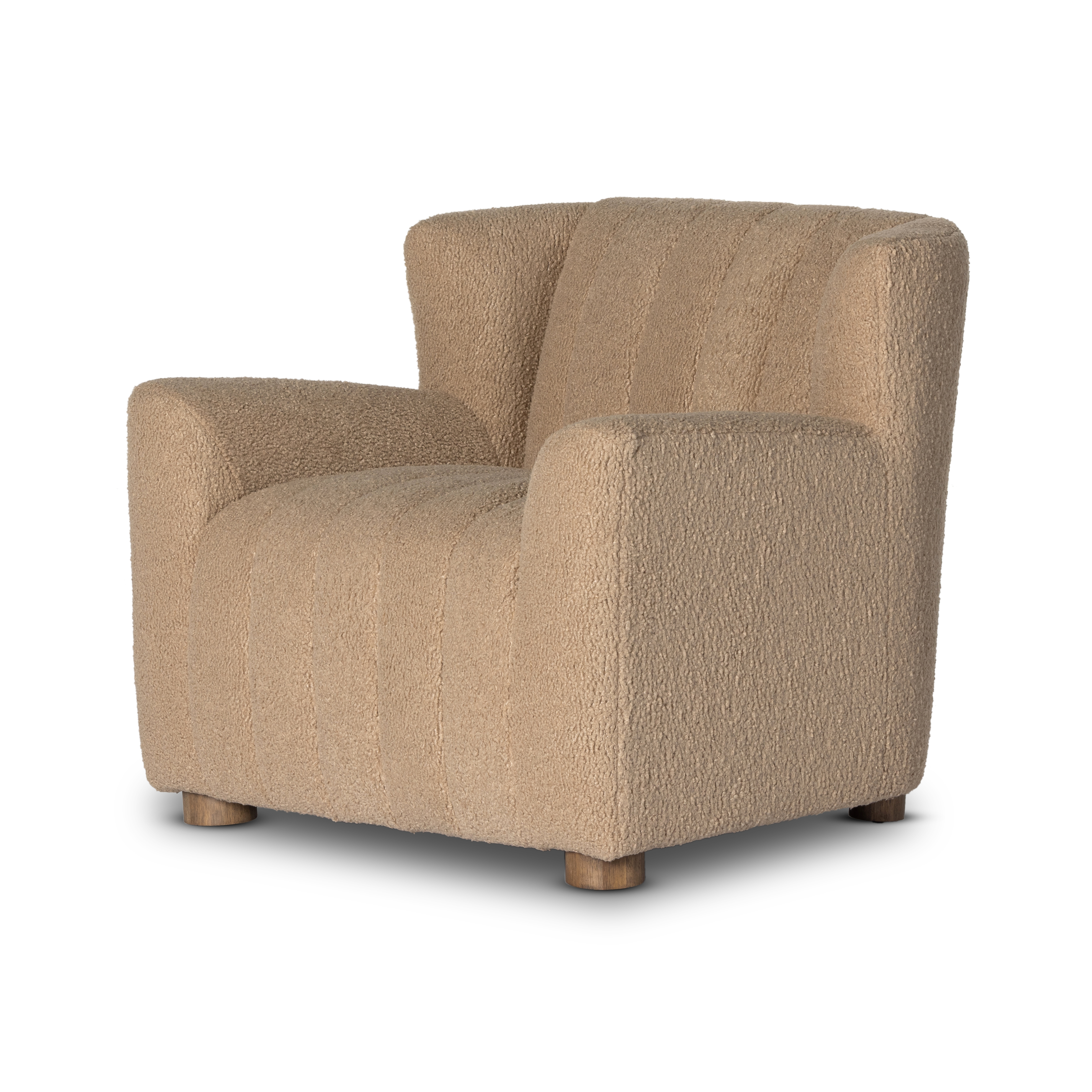 Elora Chair-Sheepskin Camel - Four Hands