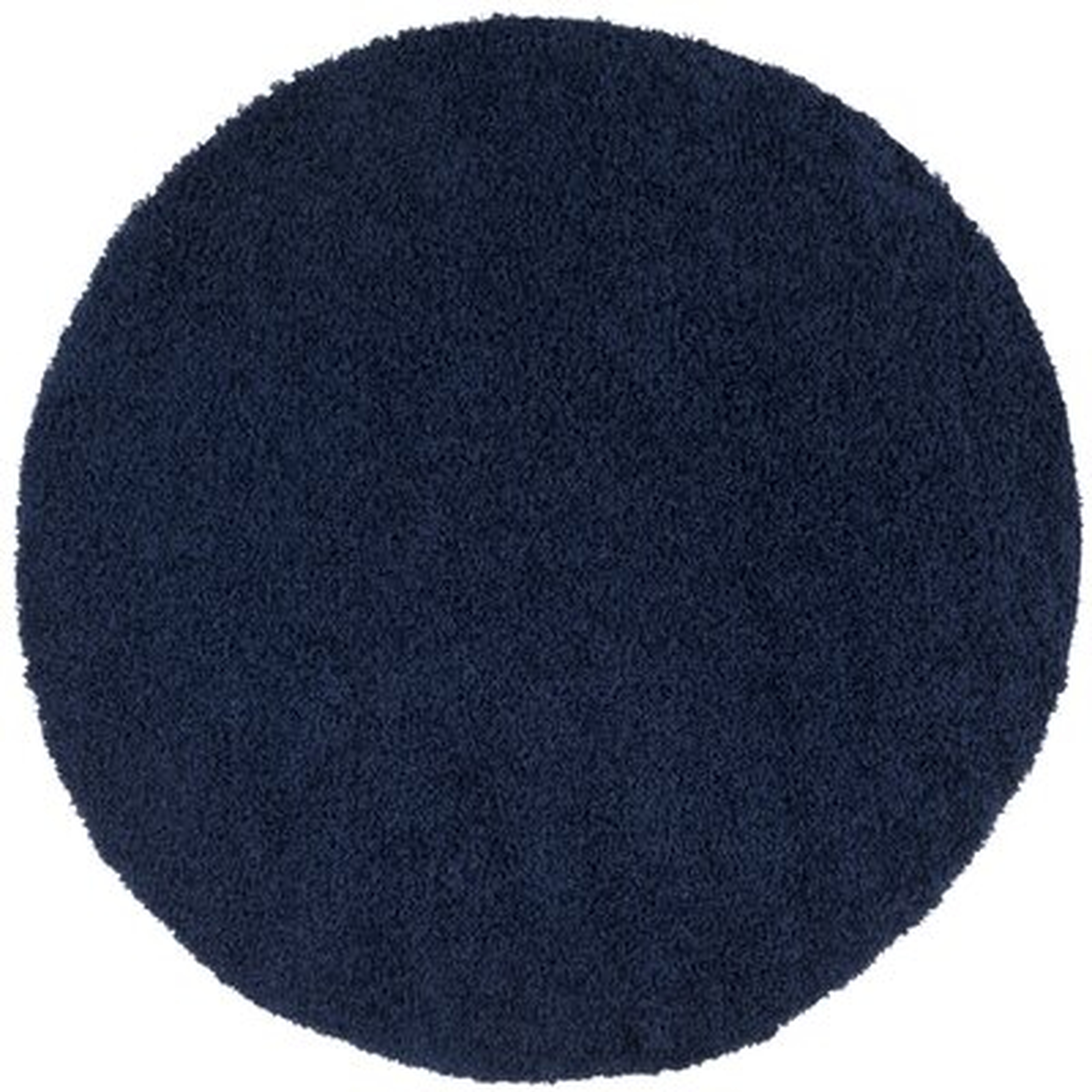 Aloisio Shag Navy Area Rug - Wayfair