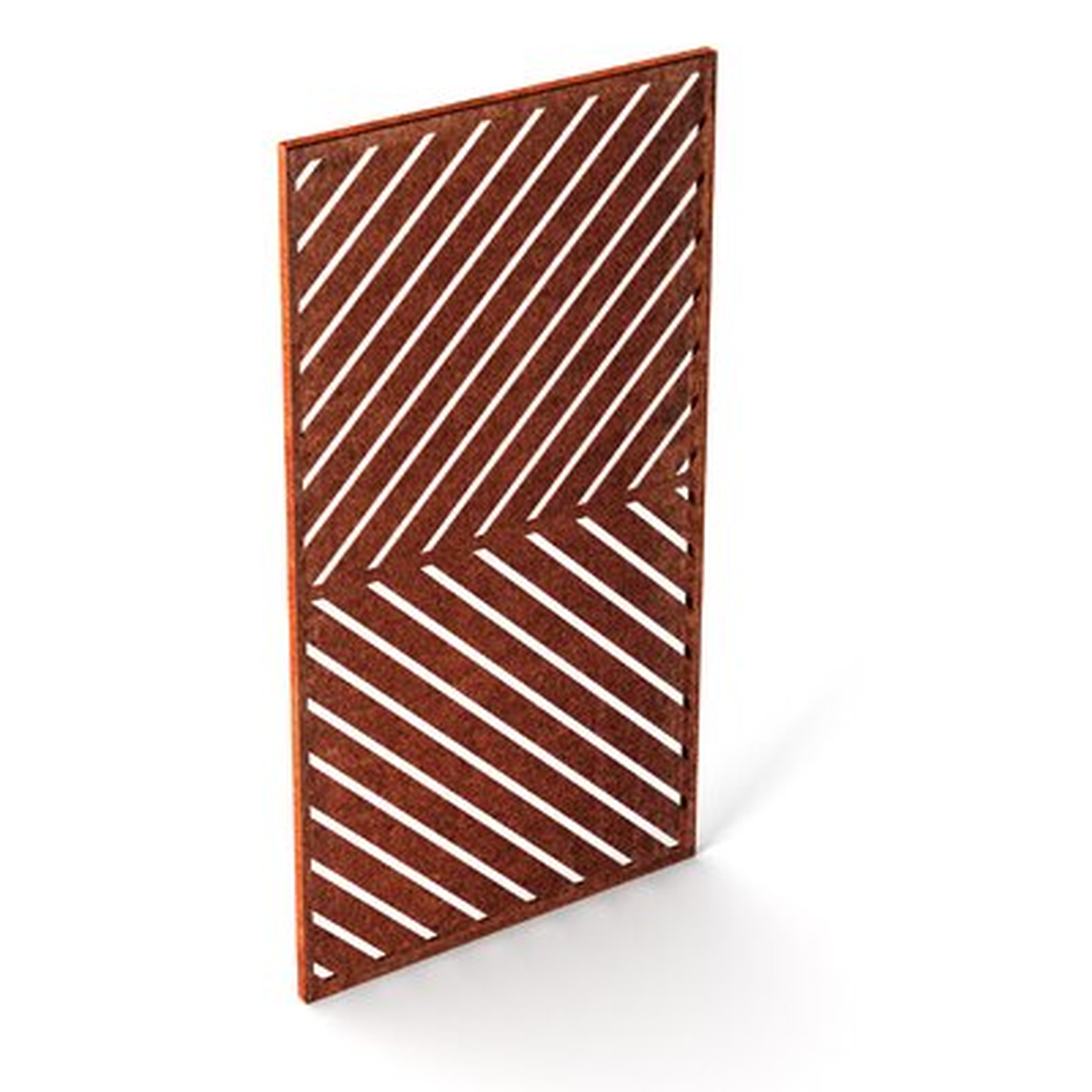 2 ft. H x 4 ft. W Arrow Decorative Privacy Screen - AllModern