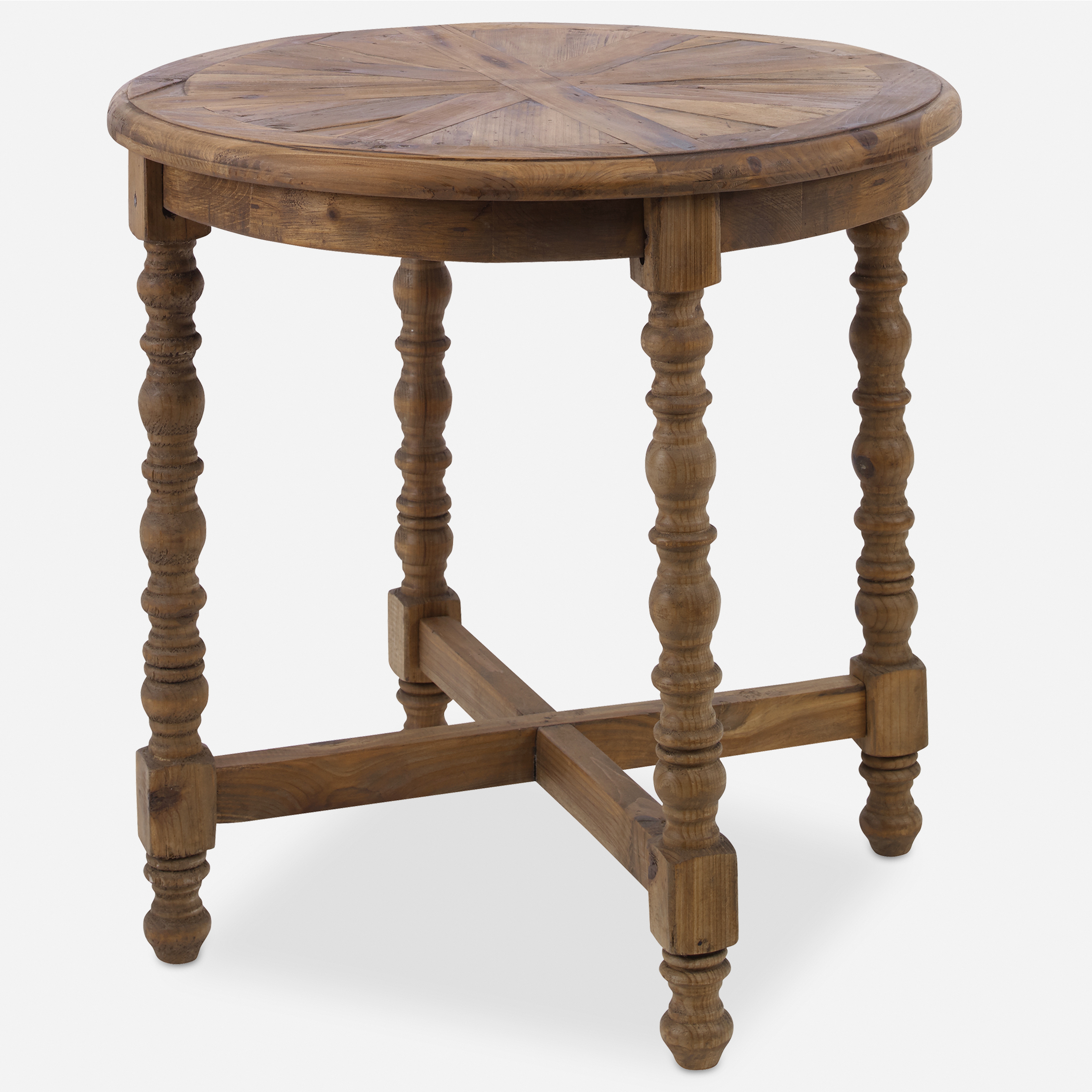Samuelle Wooden End Table - Uttermost
