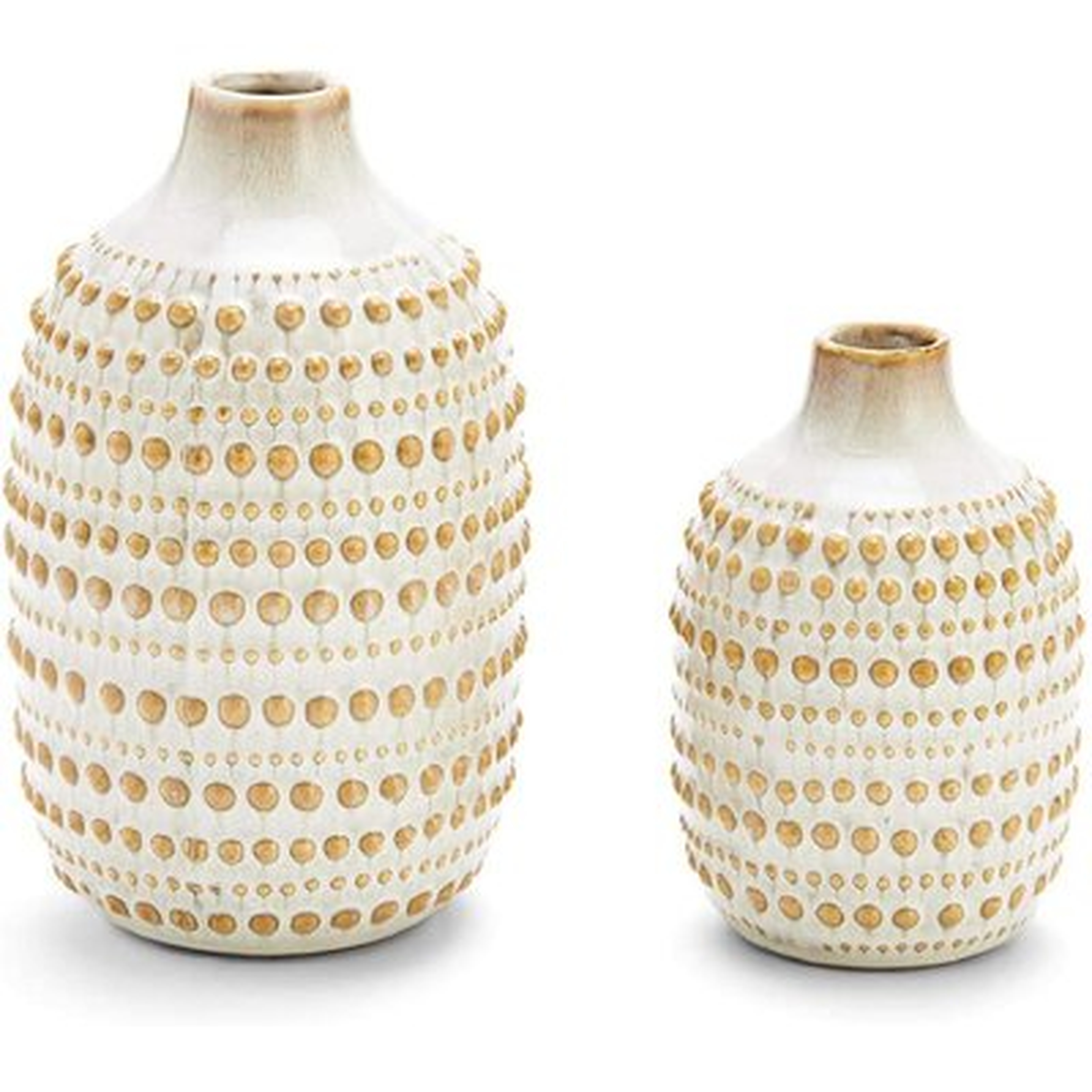Papula Vase, Set Of 2, Ceramic - Wayfair