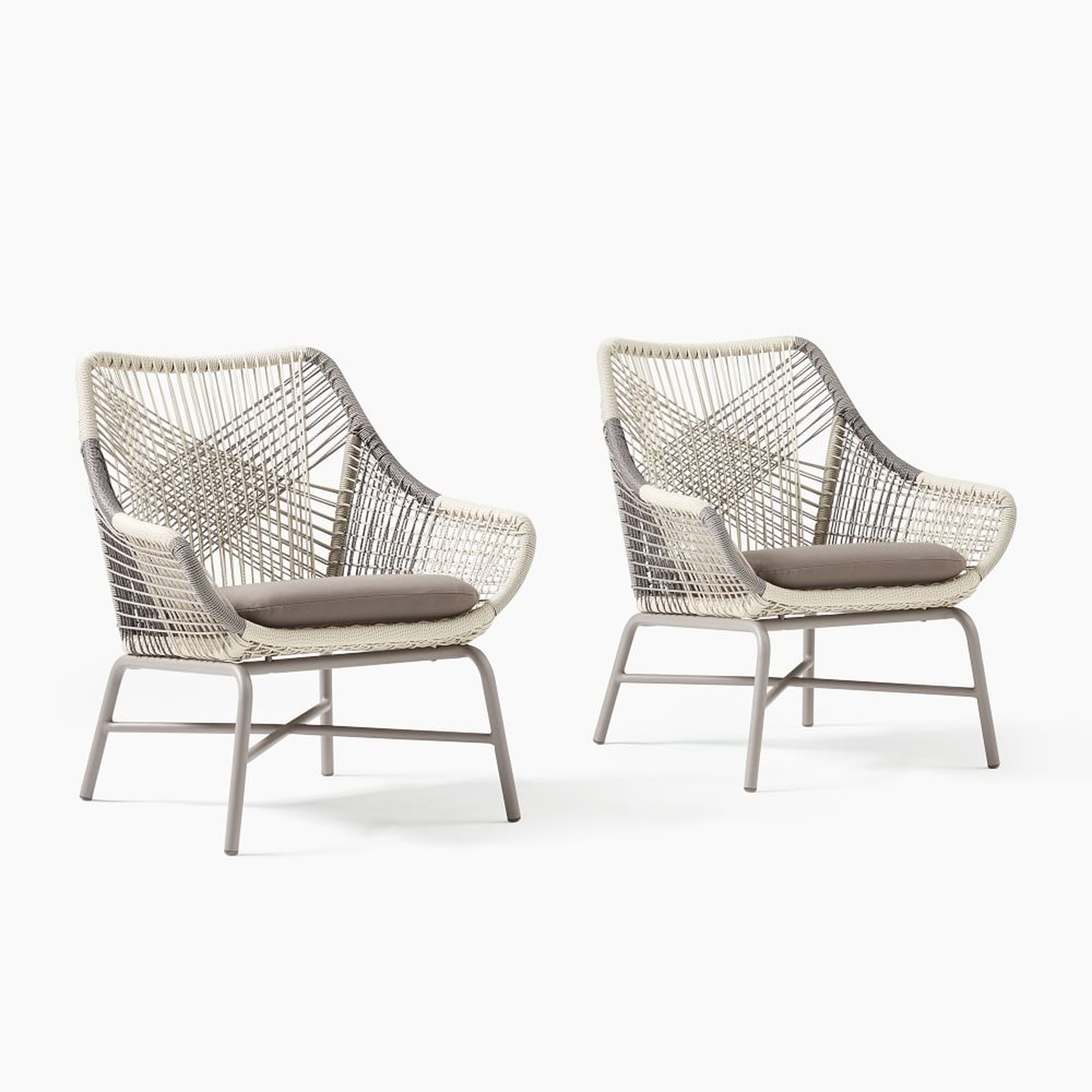 Huron Lounge Chair, Small, Set of 2 - West Elm