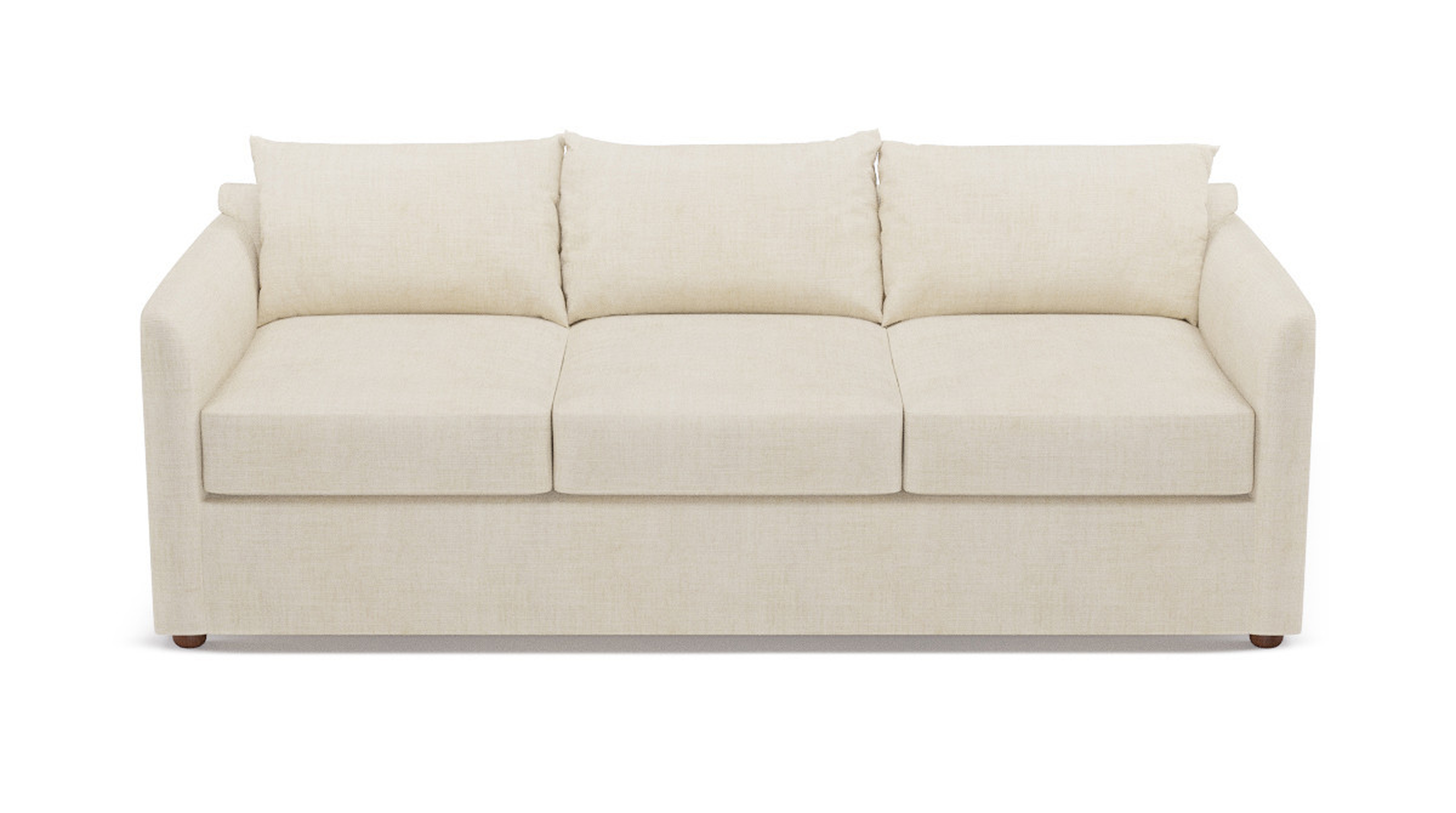 Tailored Sleeper Sofa | Talc Linen - The Inside