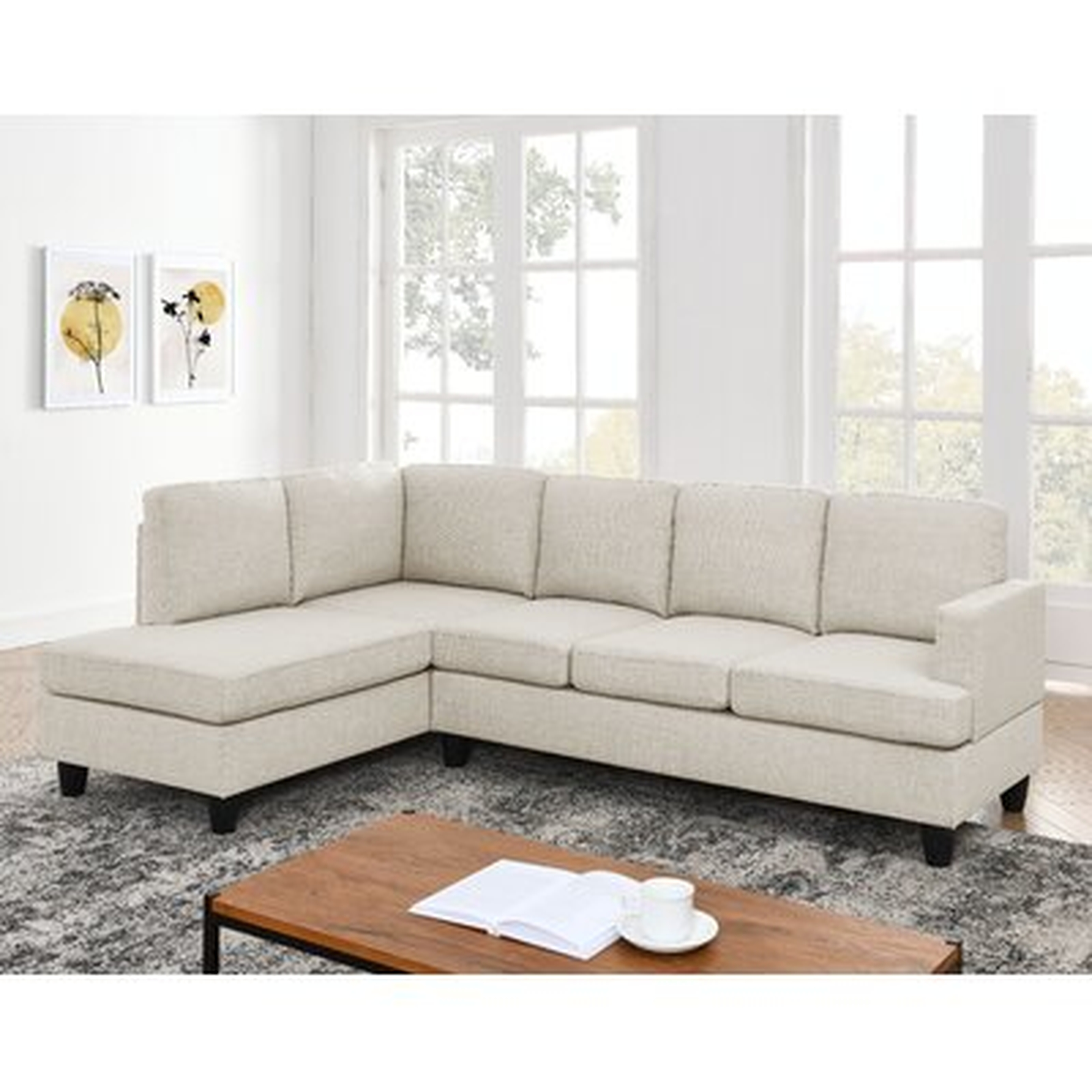 Hiller 95.25" Wide Right Hand Facing Sofa & Chaise - Wayfair